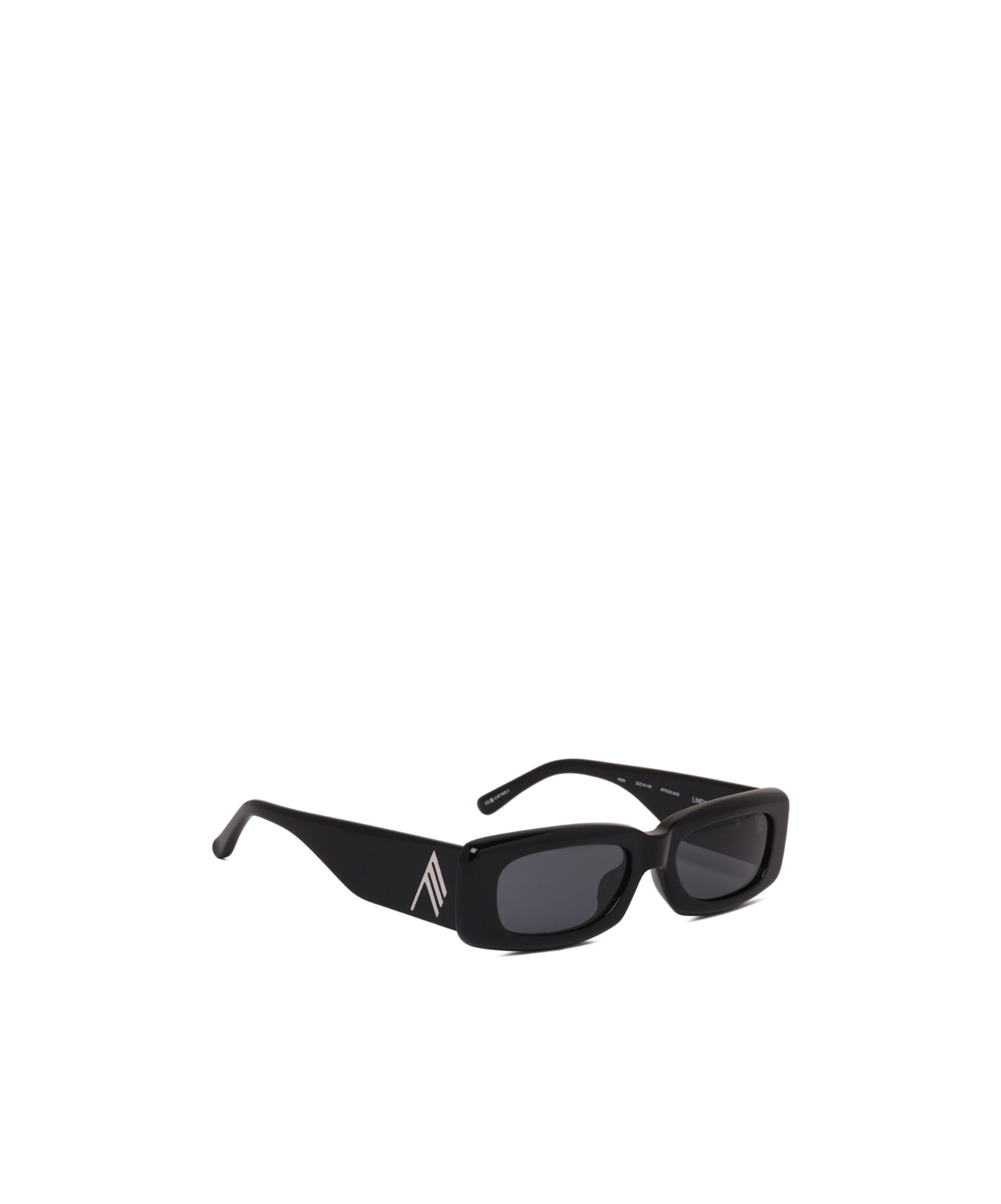 Attico Frame Sunglasses In Black