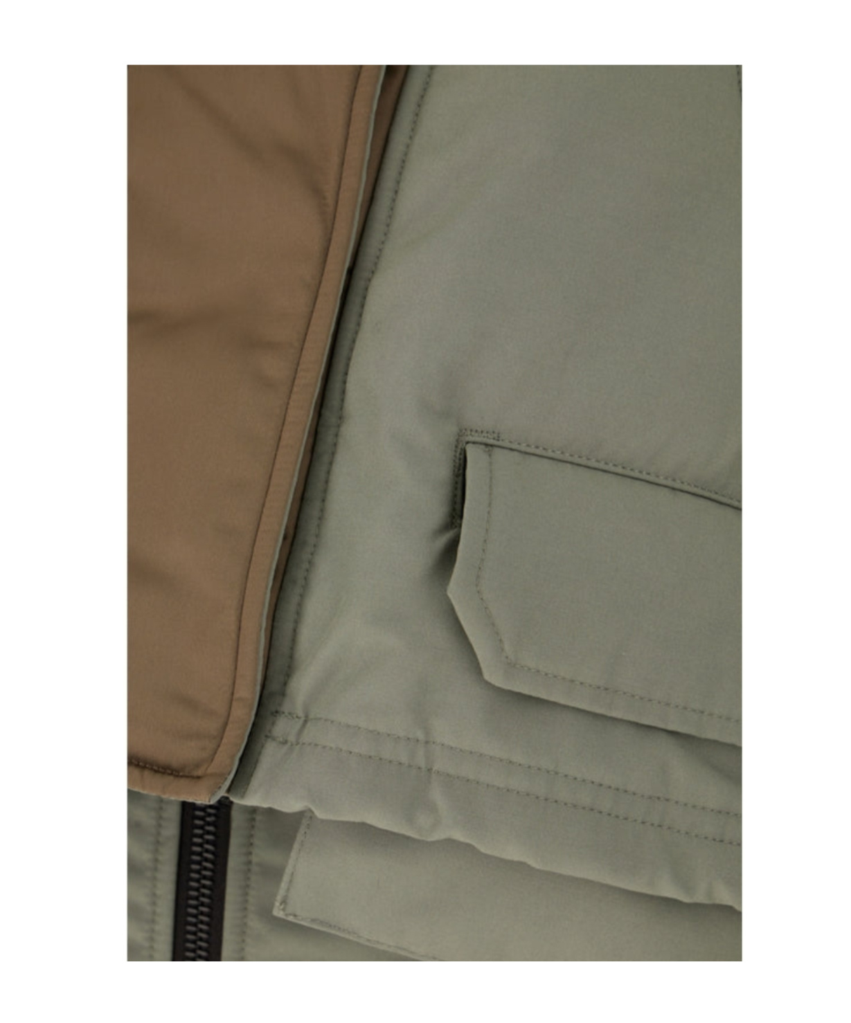 Canada Goose Claremont Bomber Tonal Label In Green