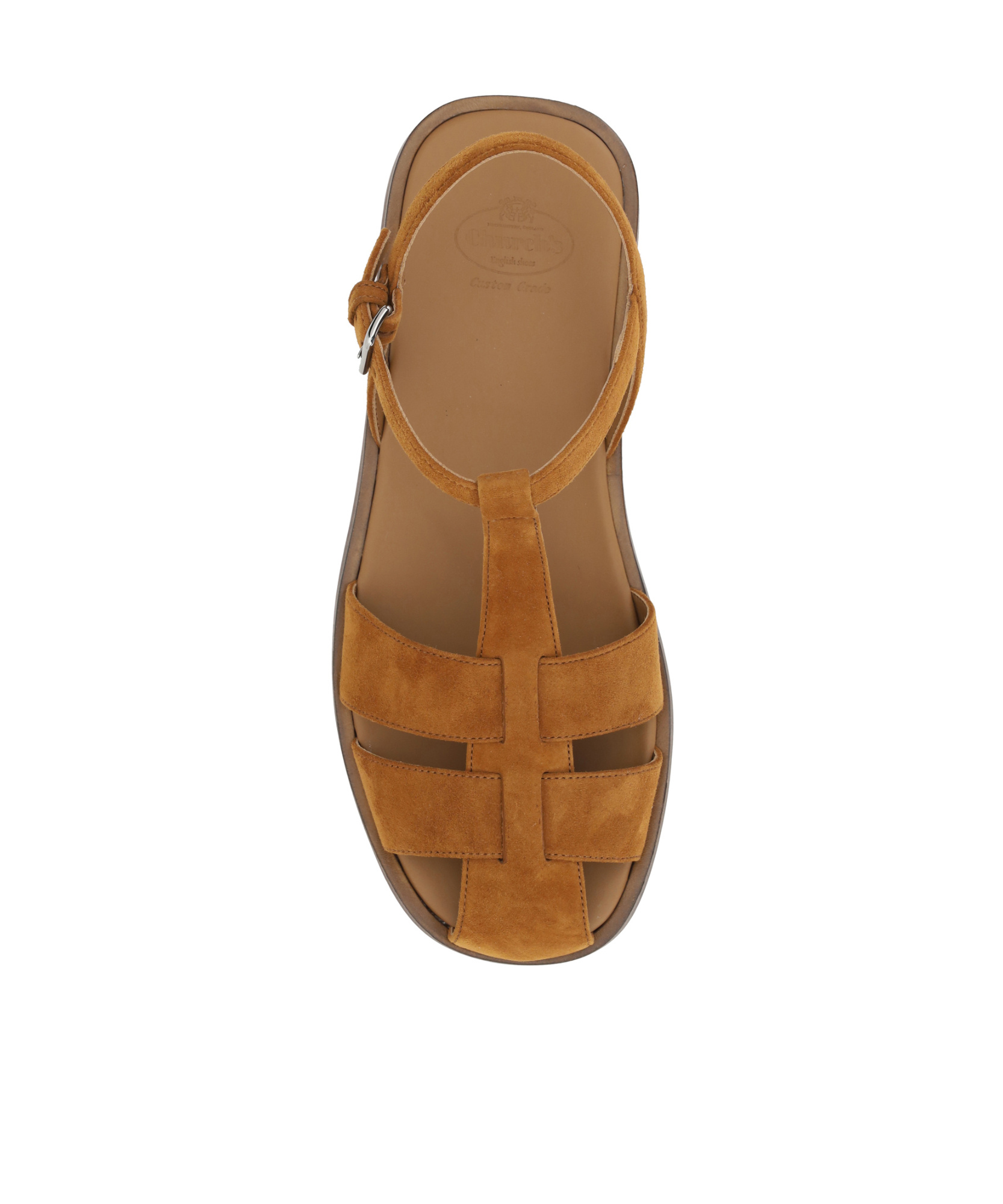 Church's Suede Sandals In Brown