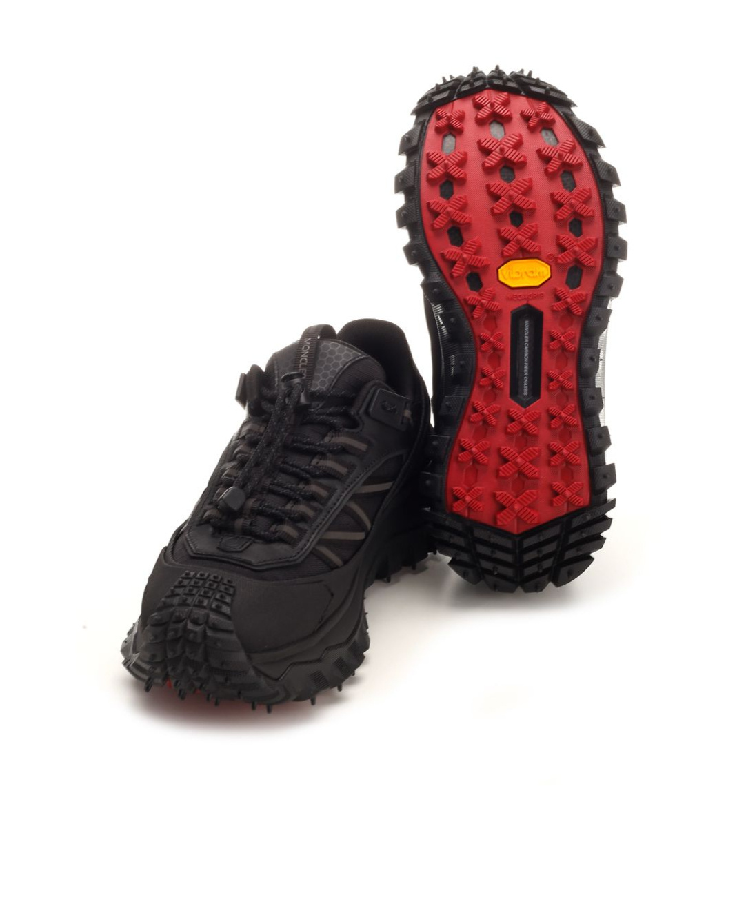 Shop Moncler Trailgrip Gtx Sneakers In Black