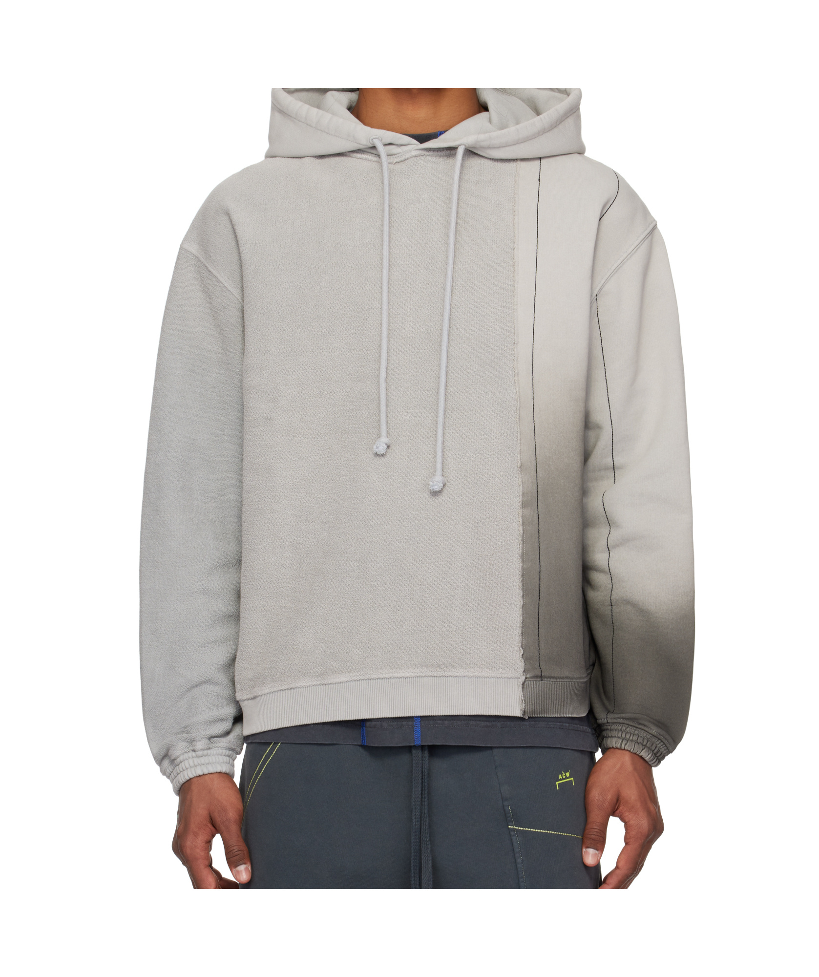 A-cold-wall* Gray Dial Hoodie In Grey
