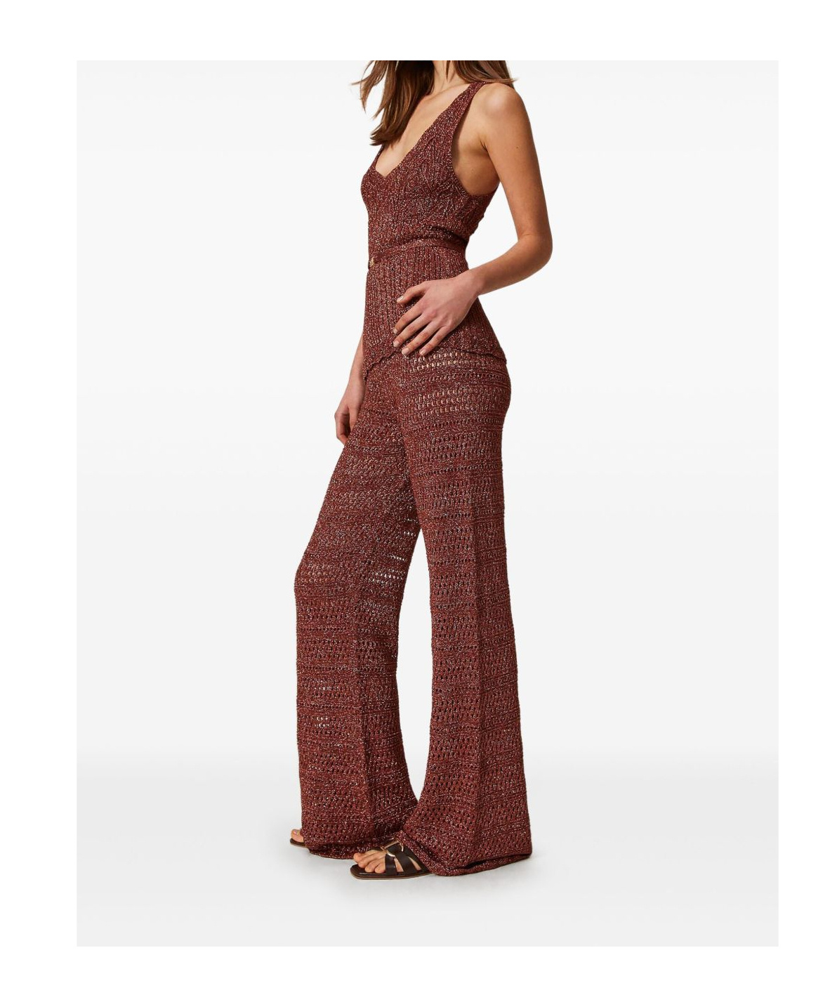 Shop Twinset Knitted Trousers