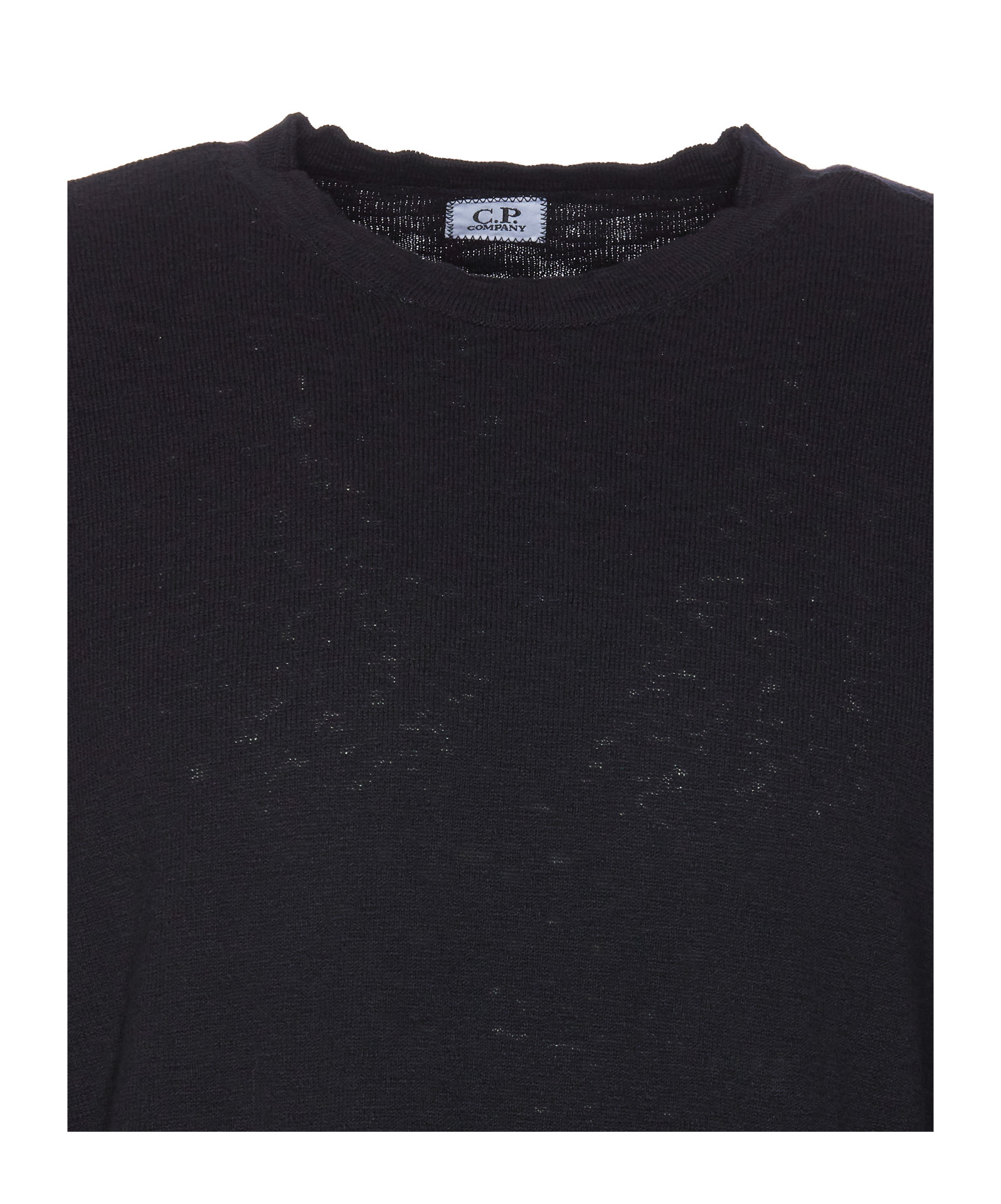C.p. Company Cotton Crewneck Sweatshirt In Black