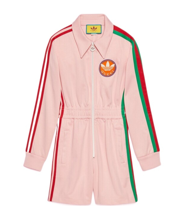 Gucci Adidas X  Co-branded Jumpsuit In Pink