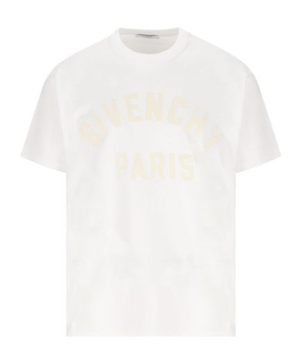 Givenchy Logo Lettering Crewneck T-shirt