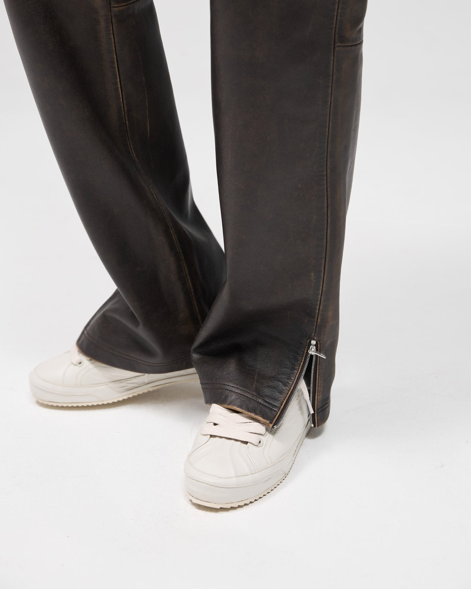 Represent Belt Loop Casual Pants In Black