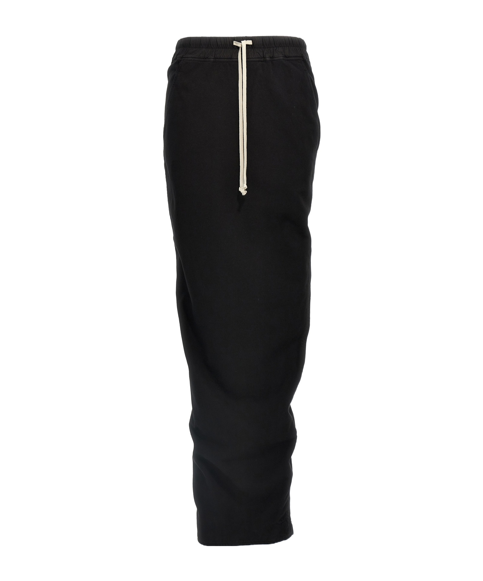 Rick Owens Drkshdw Pull On Pillar Maxi Skirt In Black