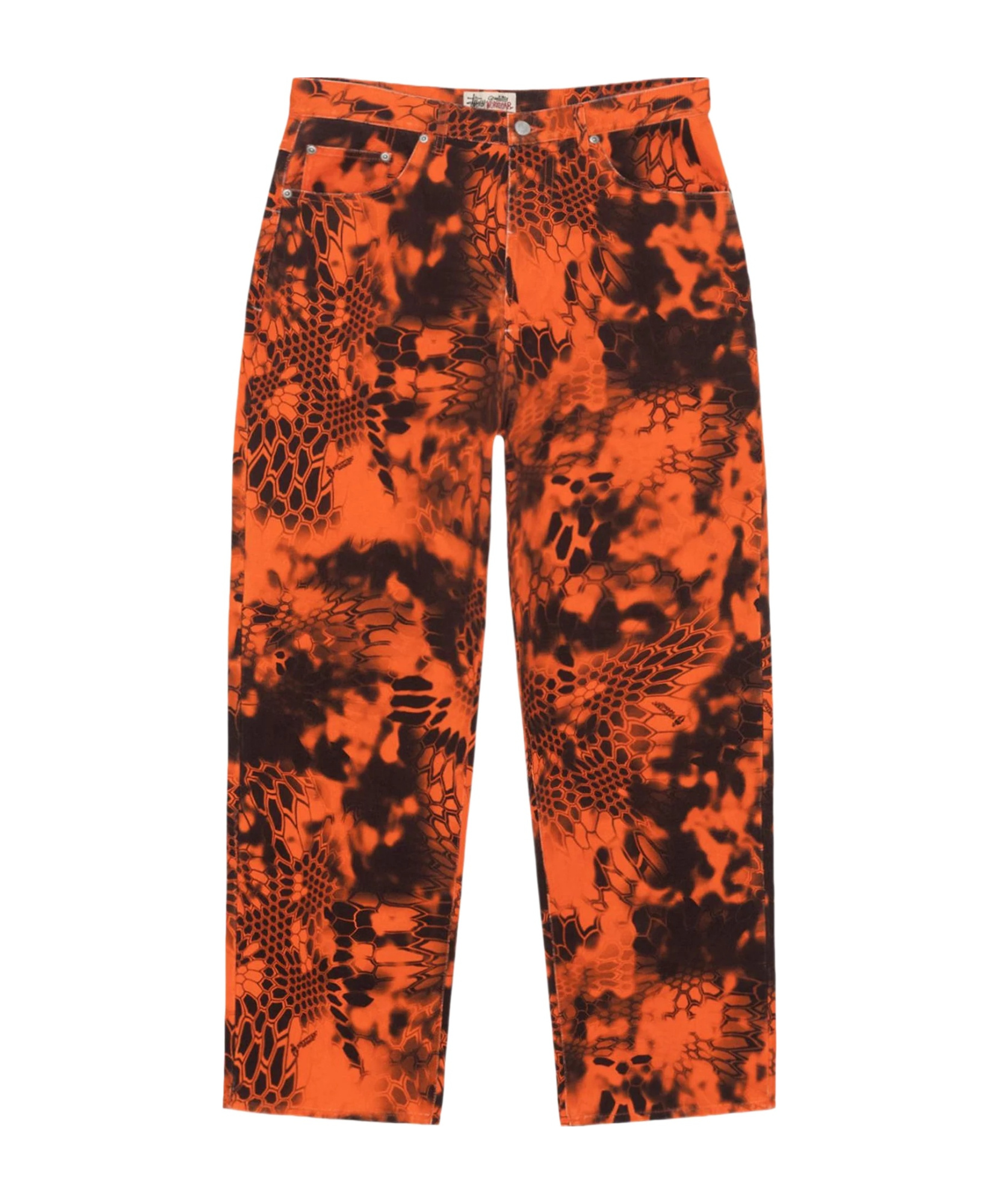 Stussy Men Big Ol Kryptek Camo Jean In Inferno