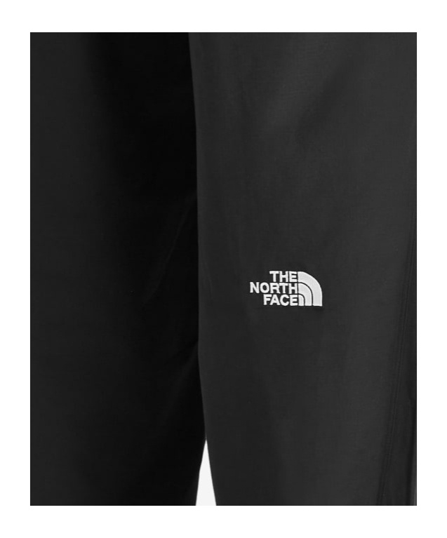 Shop The North Face Logo Embroidered Elastic Waist Pants In Black