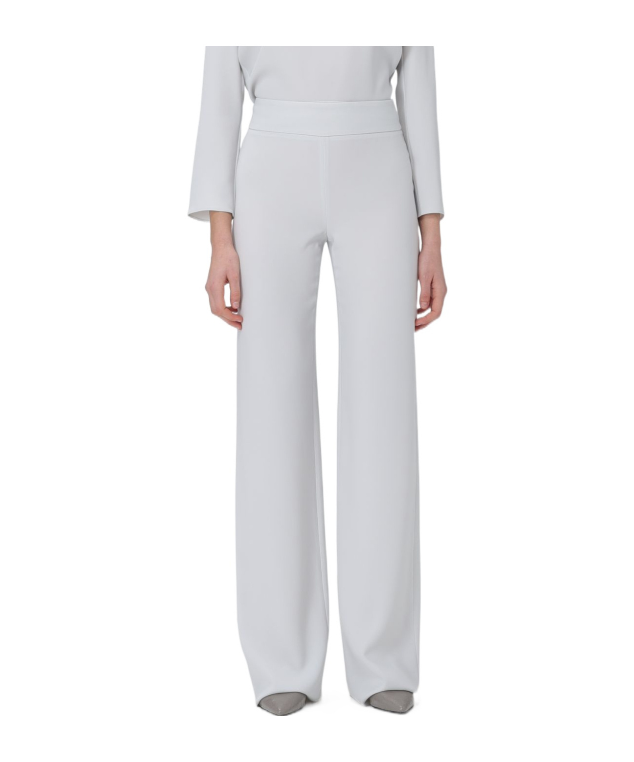 EMPORIO ARMANI HIGH-WAISTED TROUSERS