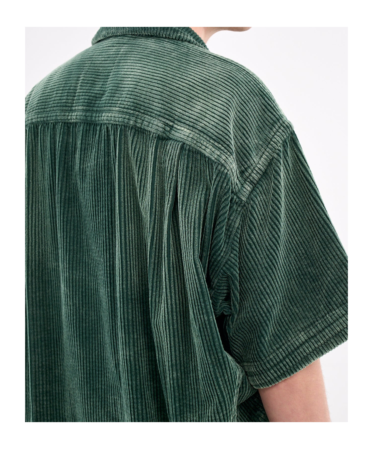 Miharayasuhiro Corduroy Shirt In Green