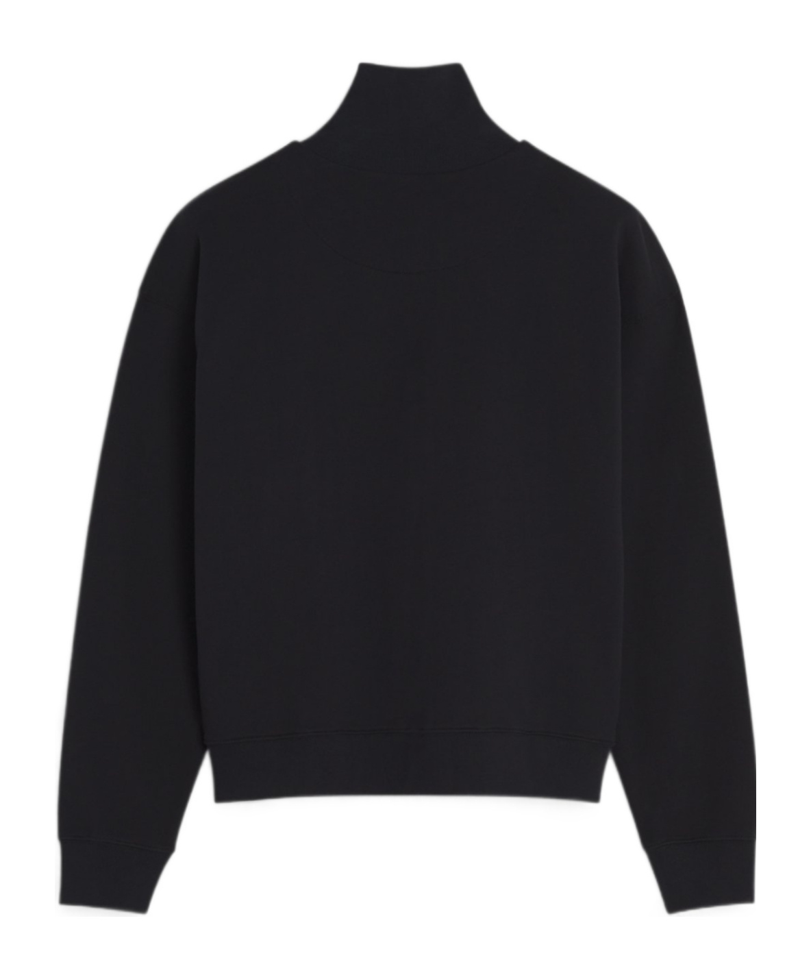 Shop Maison Kitsuné Baby Fox-patch Sweatshirt In Black