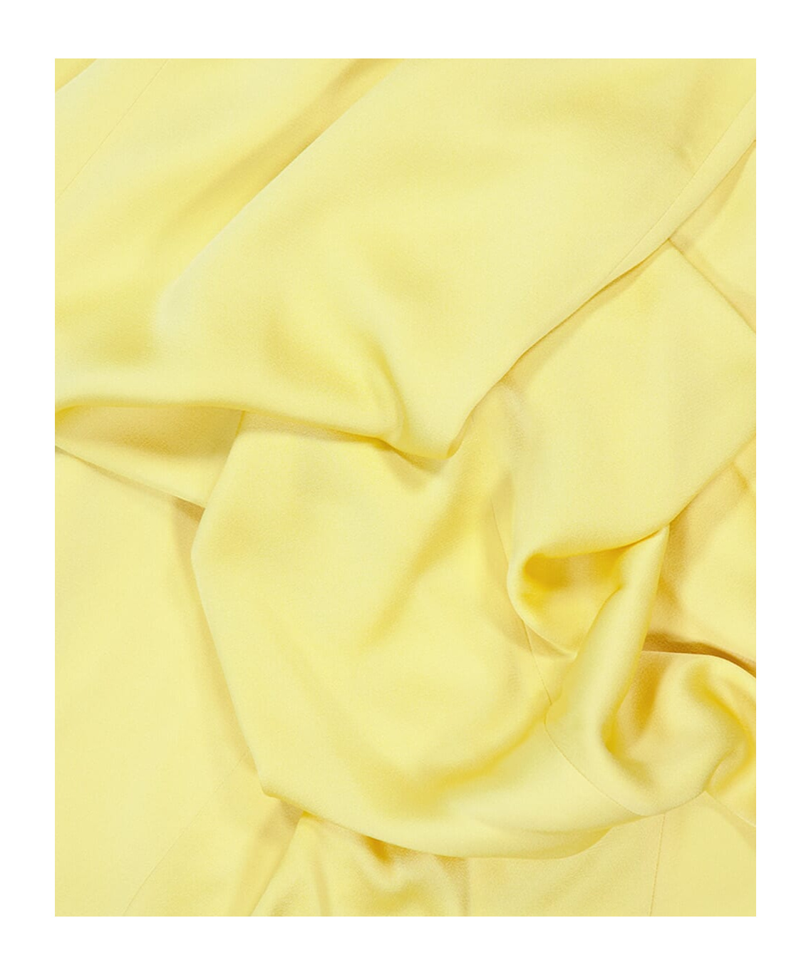 Stella Mccartney Cowl-neck Maxi Dress In Yellow