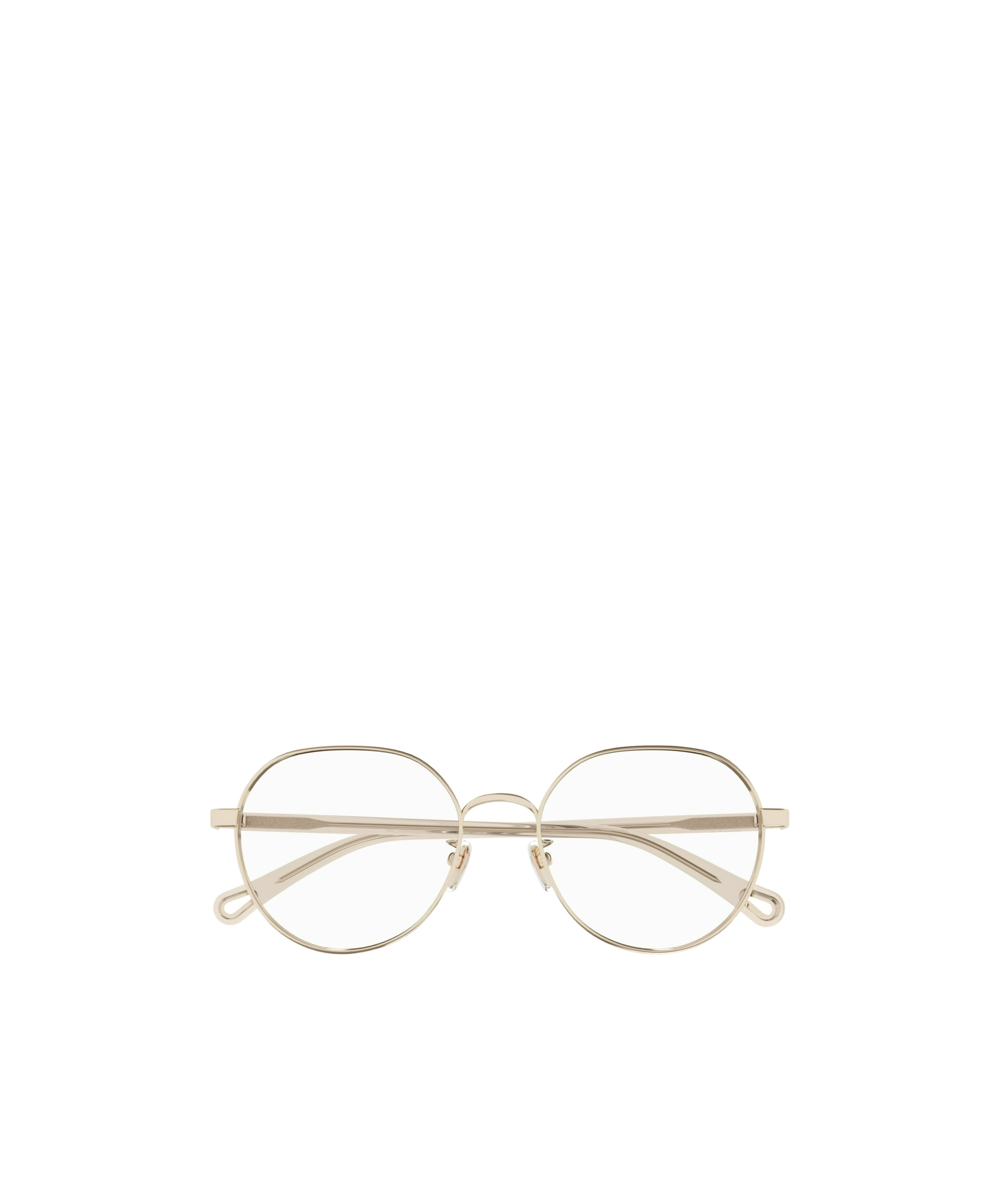 Chloé Eyewear Round-frame Glasses In Nude