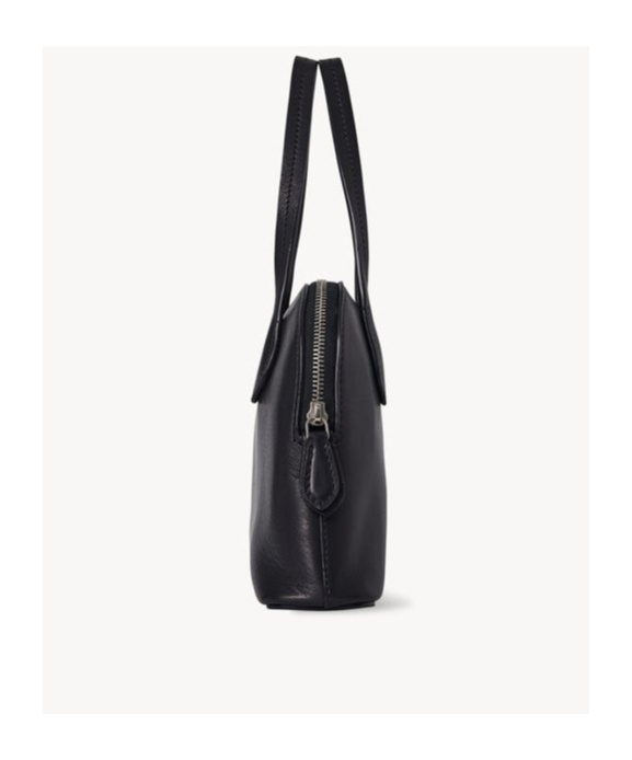 The Row Ingrid Logo Handbag In Black