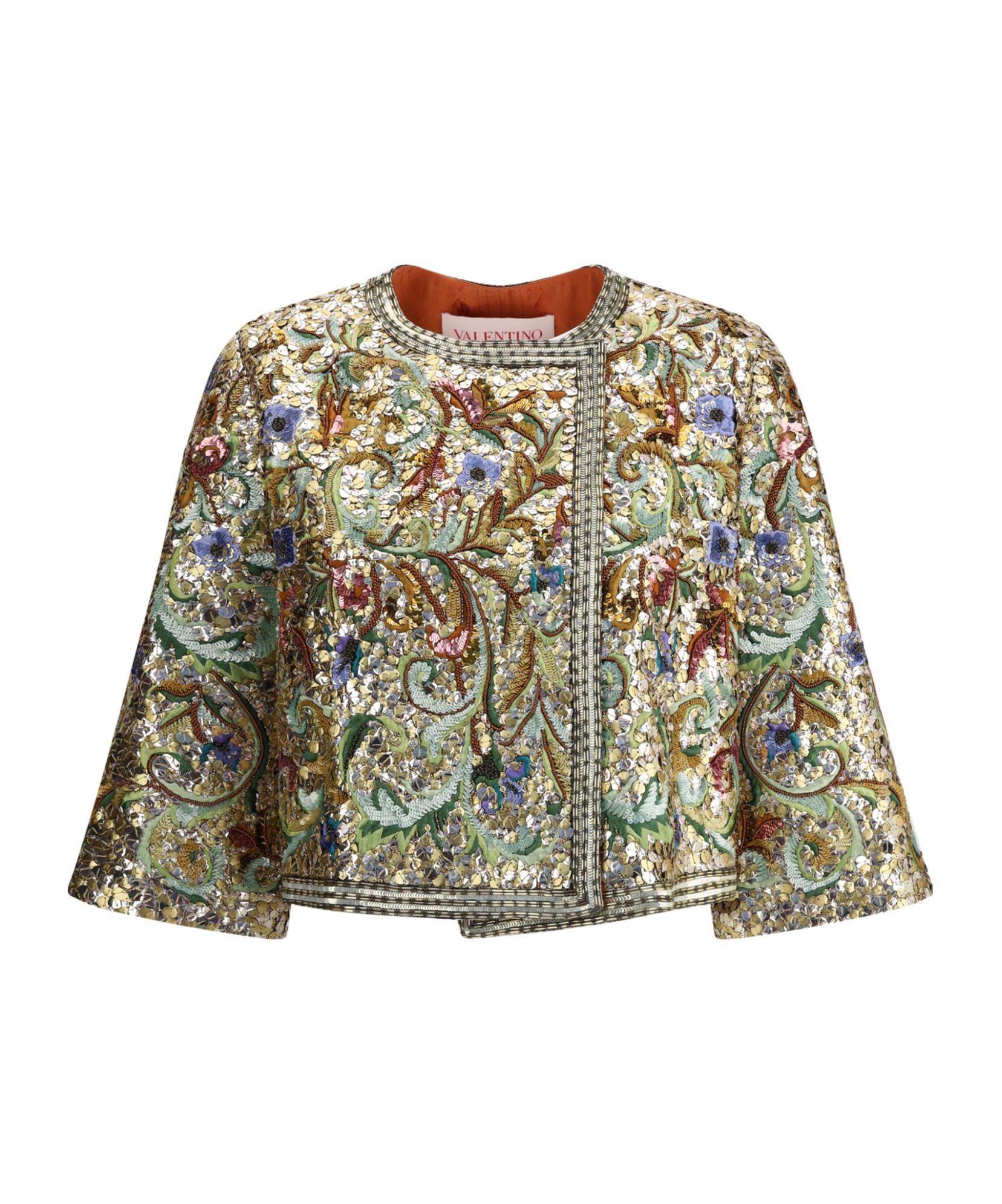 Valentino Crew Neck Casual Jacket