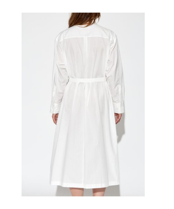 Yohji Yamamoto Cross-over Dress In White