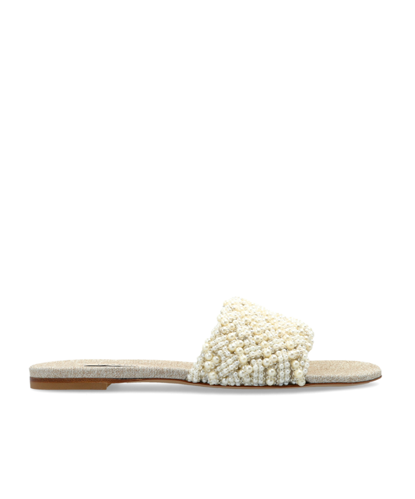 Casadei Pearlsway Flat Shoes In Neutral
