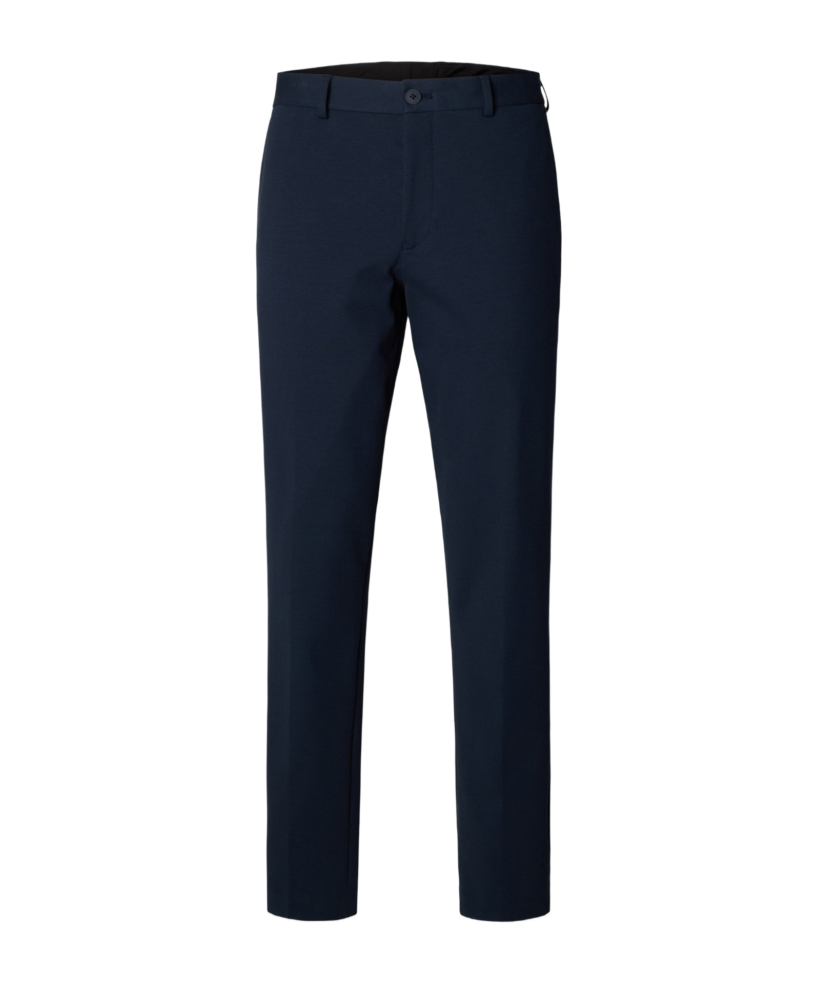 Selected Slim-fit Formal Trousers In Blue