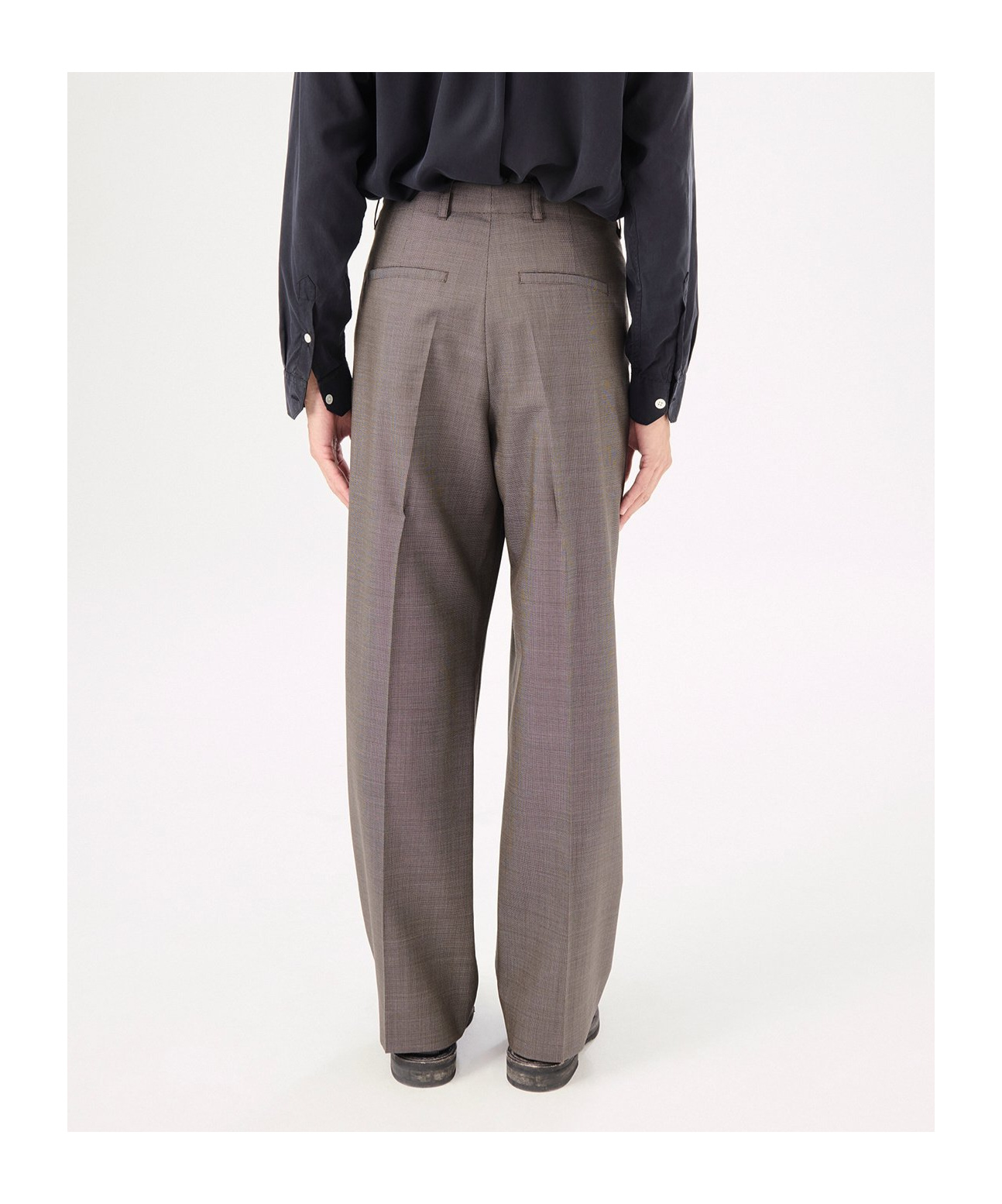 Our Legacy Belt-loop Casual Pants In Black