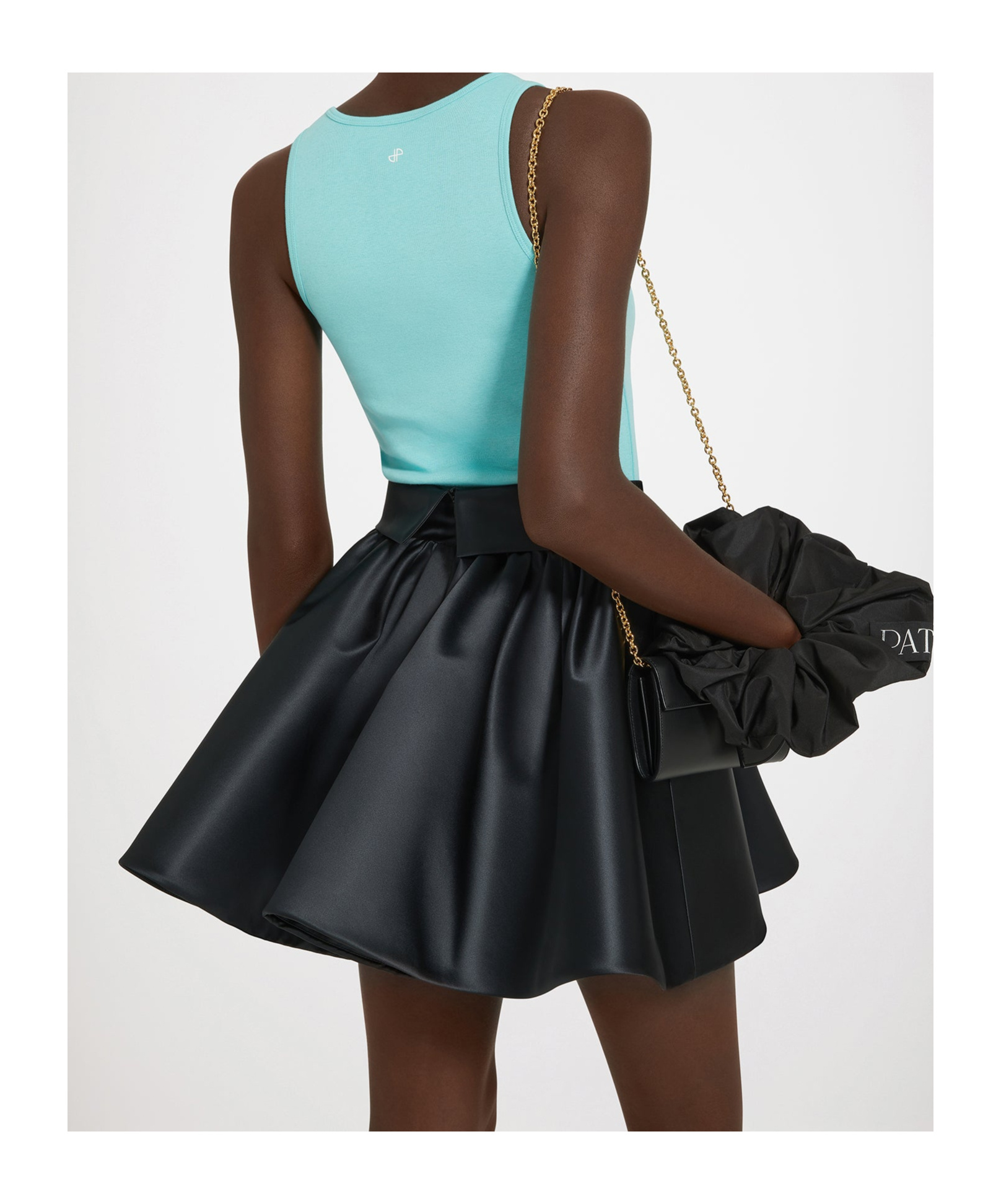 Patou Sleeveless Vest In Mint Green