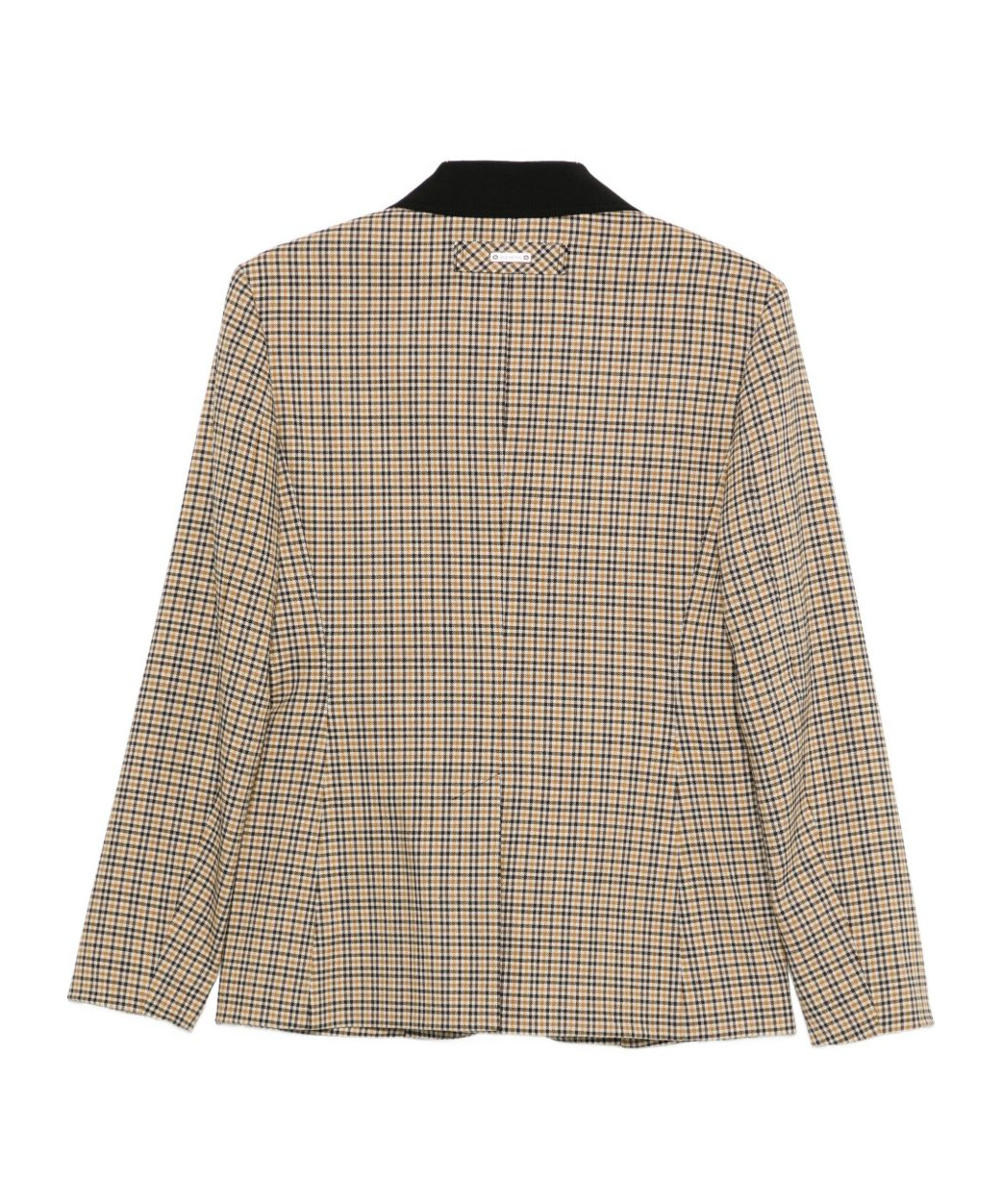 Iceberg Check-pattern Jacket In Brown