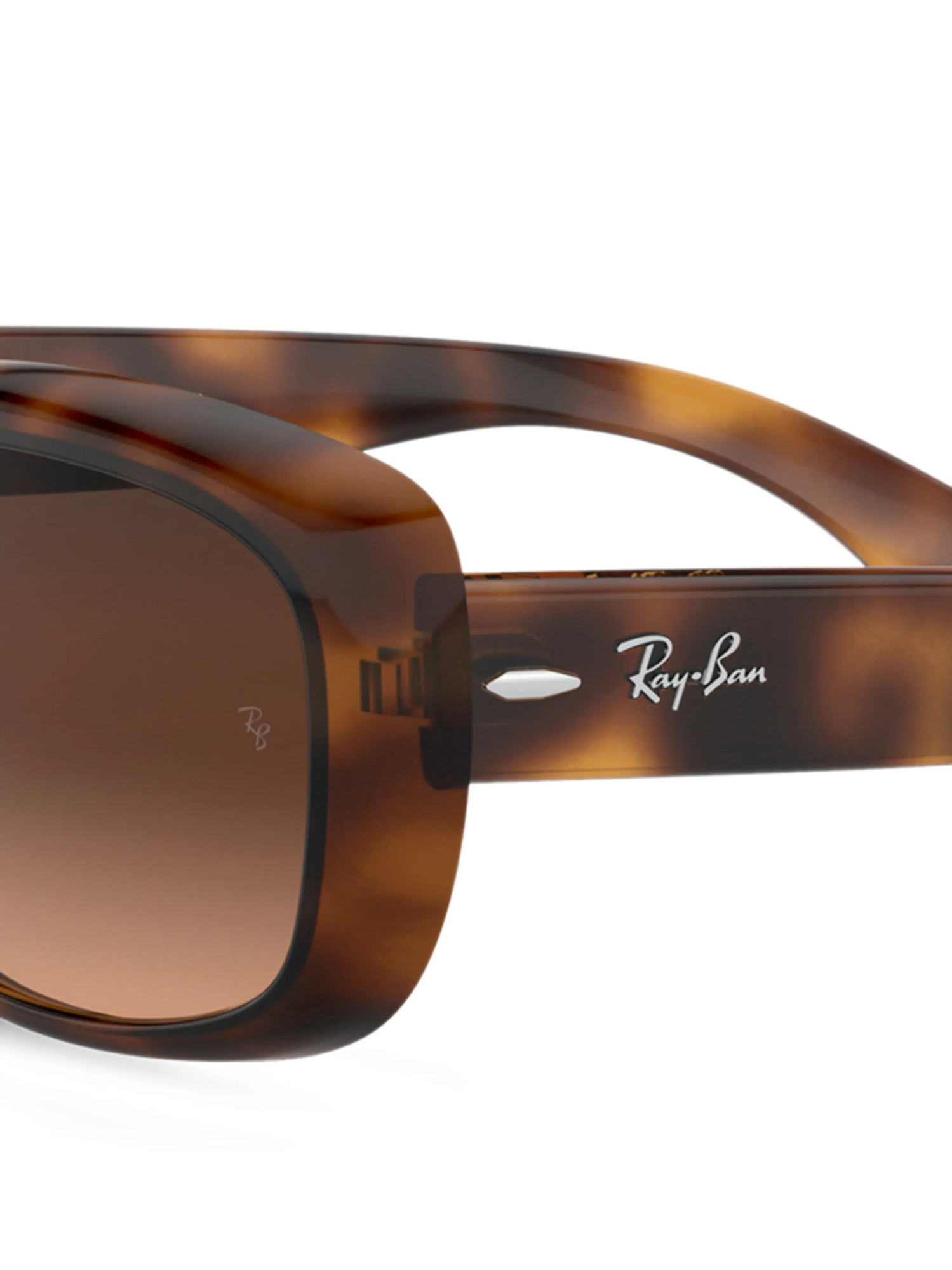 Ray Ban Ray-ban Jackie 58mm Rectangular Sunglasses In Brown