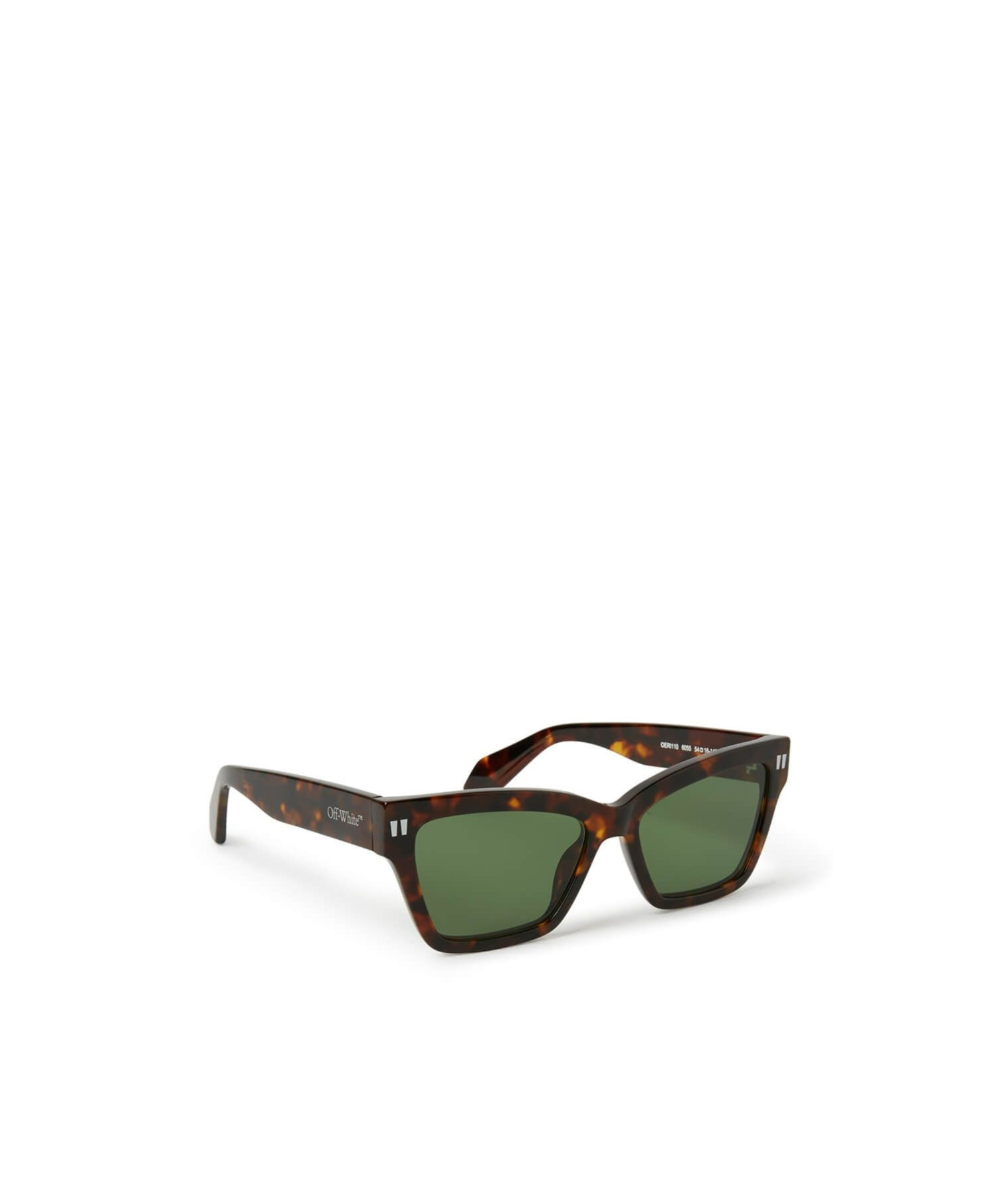 Off-white Cincinnati Rectangle-frame Sunglasses In Brown