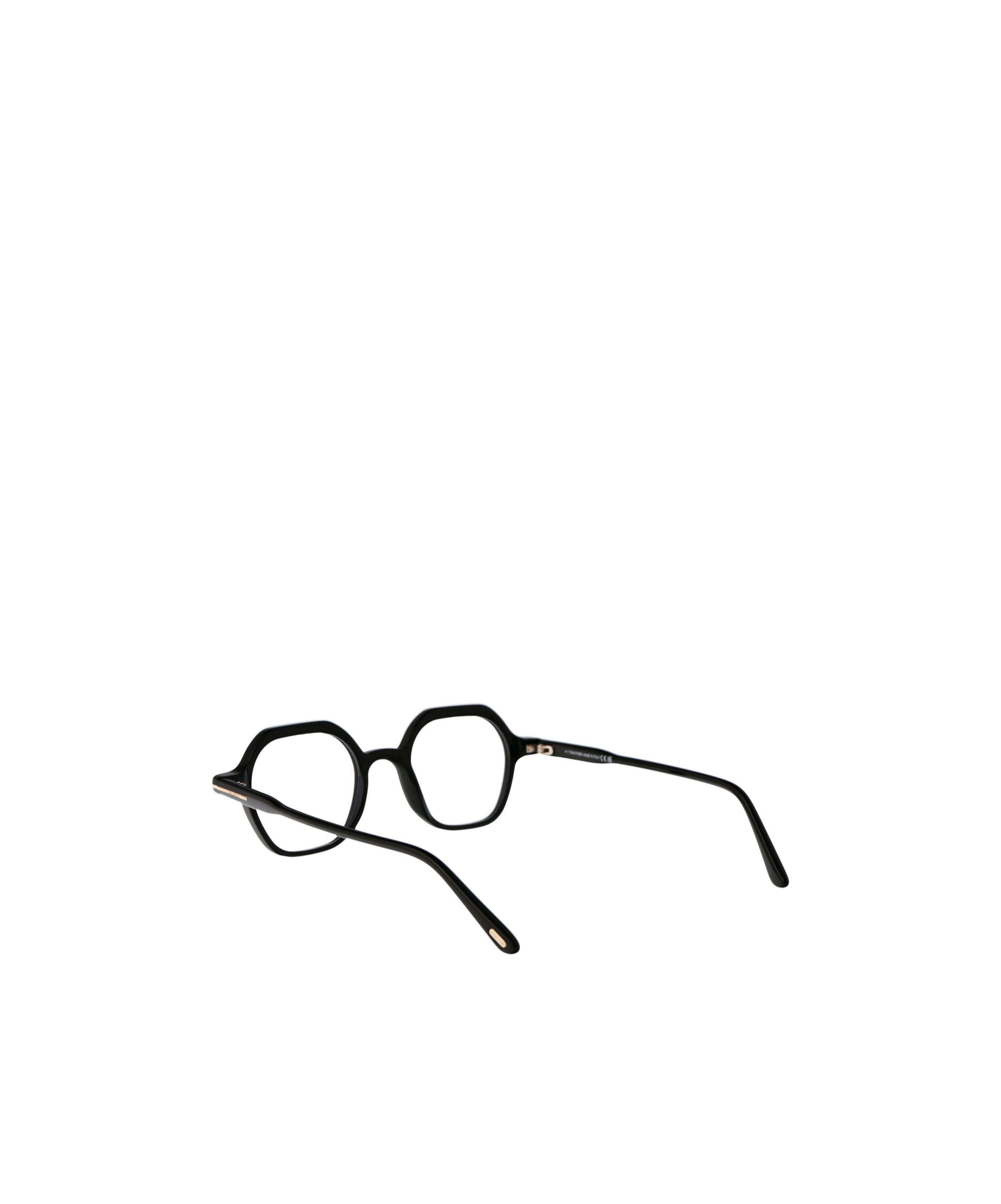 Tom Ford Geometric Frame Plain Mirror In Black