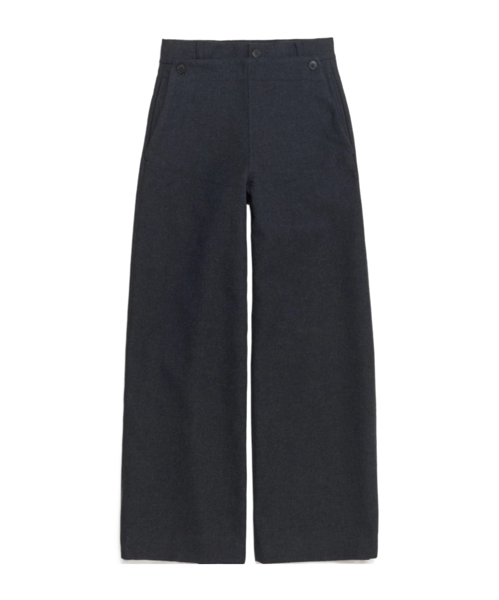 Dries Van Noten Belt Loop Casual Pants In Gray