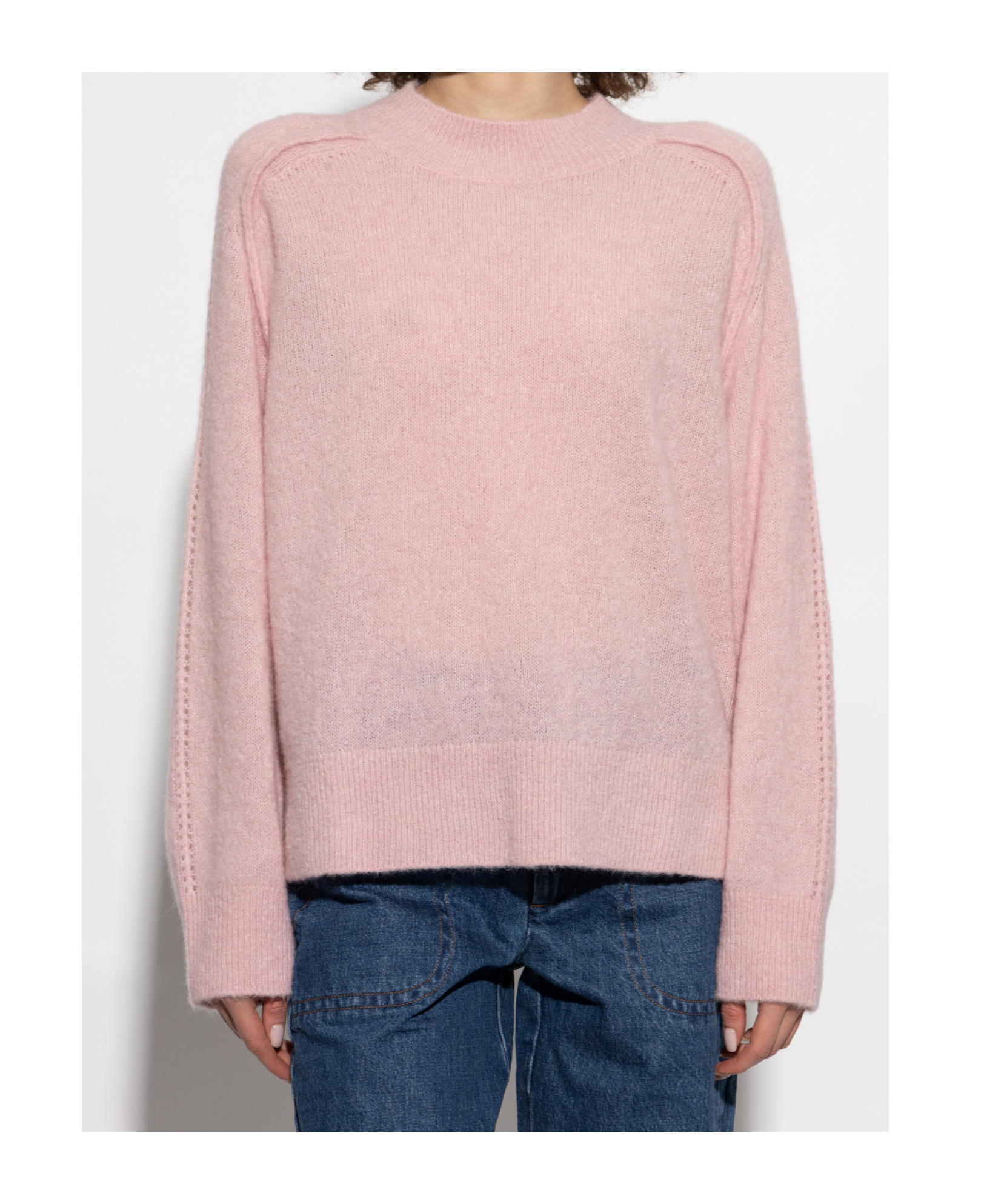 Apc Raglan-sleeve Jumper In Pink