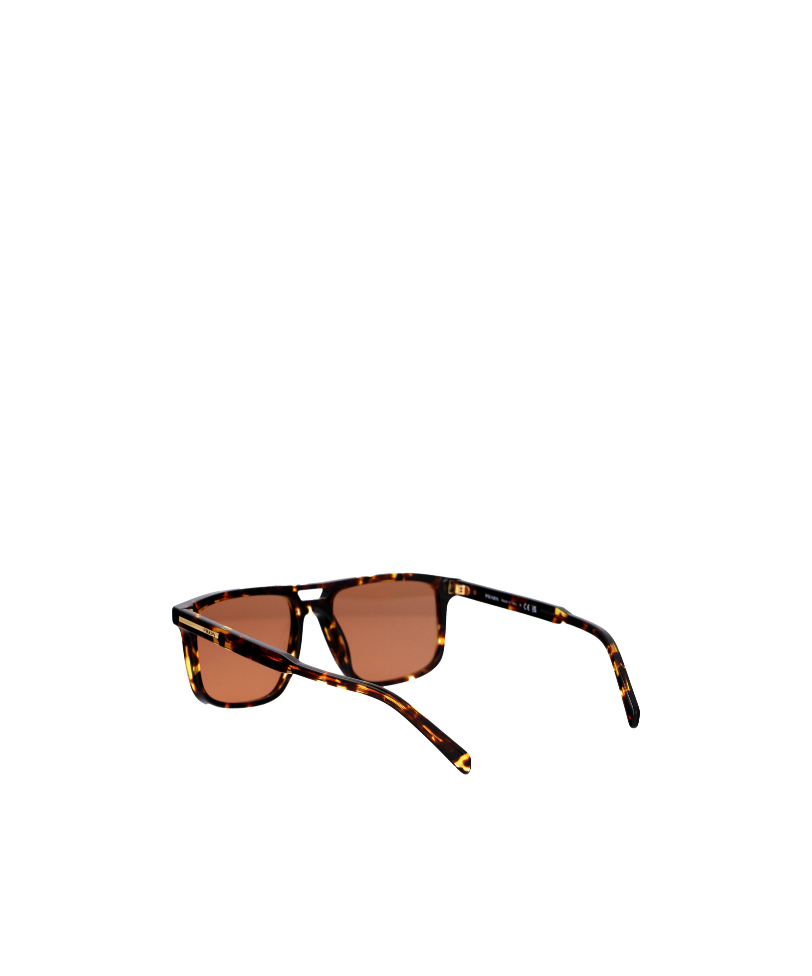 Prada Eyewear Rectangular Frame Sunglasses In Pink
