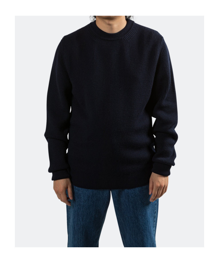 Norse Projects Long-sleeved Sweater In Black