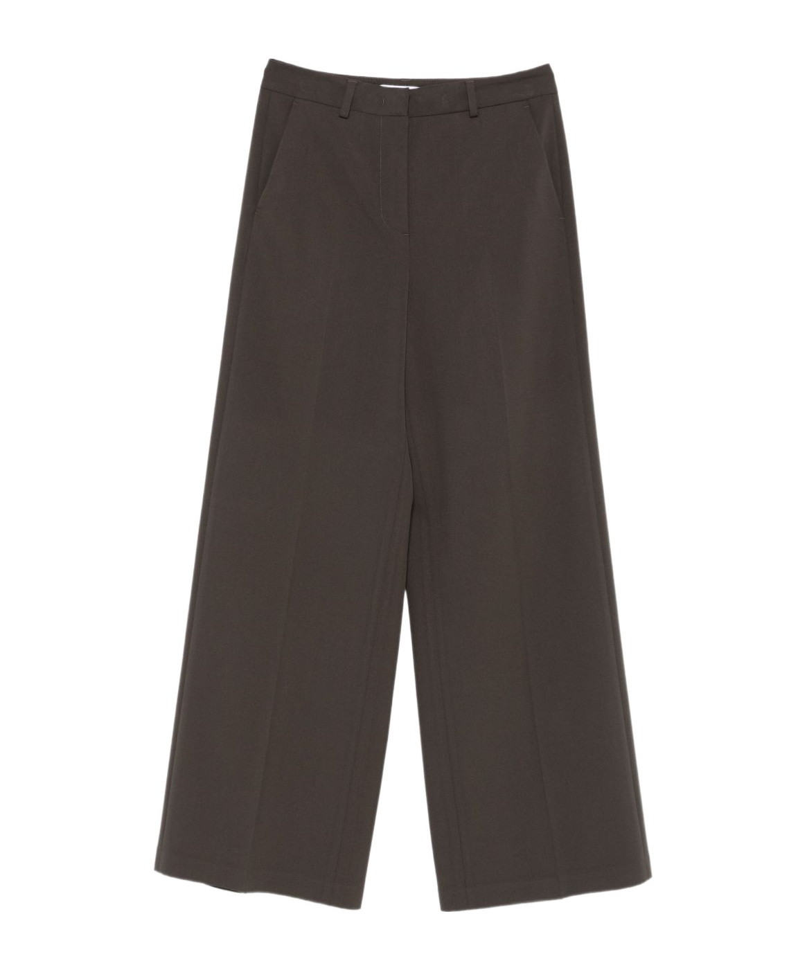 Blugirl Pleated Zip-up Track Pants In Black