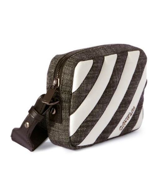Off-white Quilting Shoulder Bag In Black