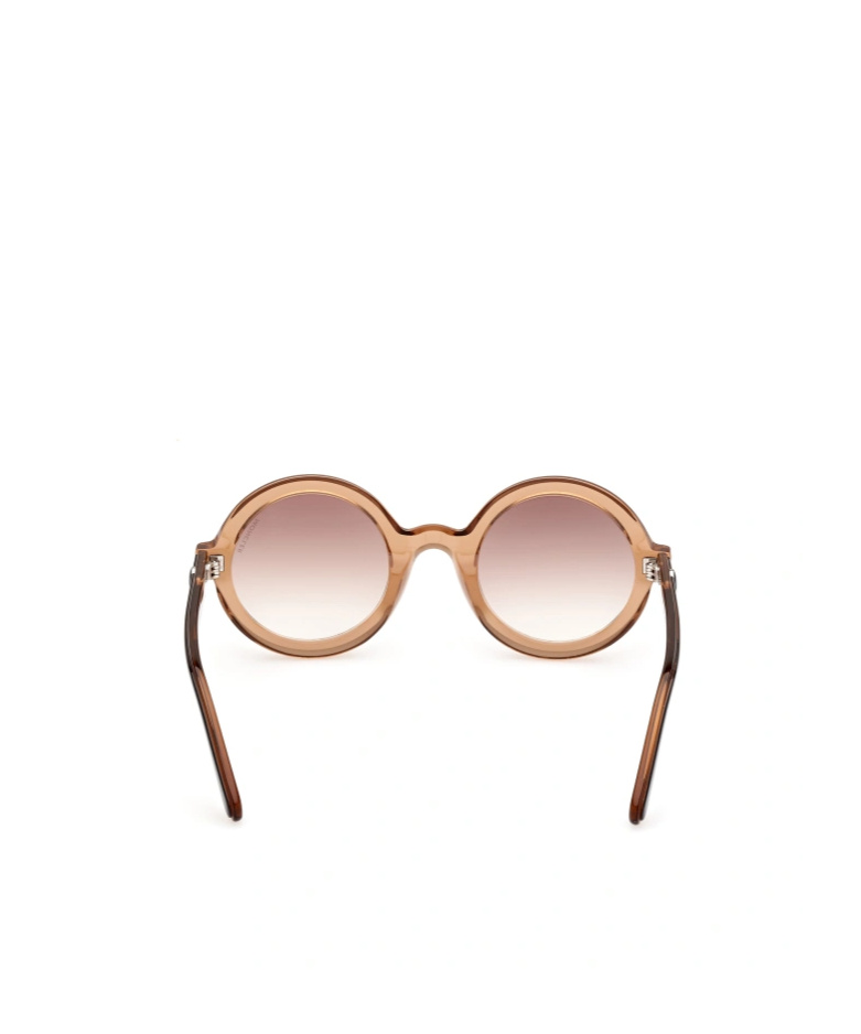 MONCLER MONCLER EYEWEAR ROUND FRAME SUNGLASSES 