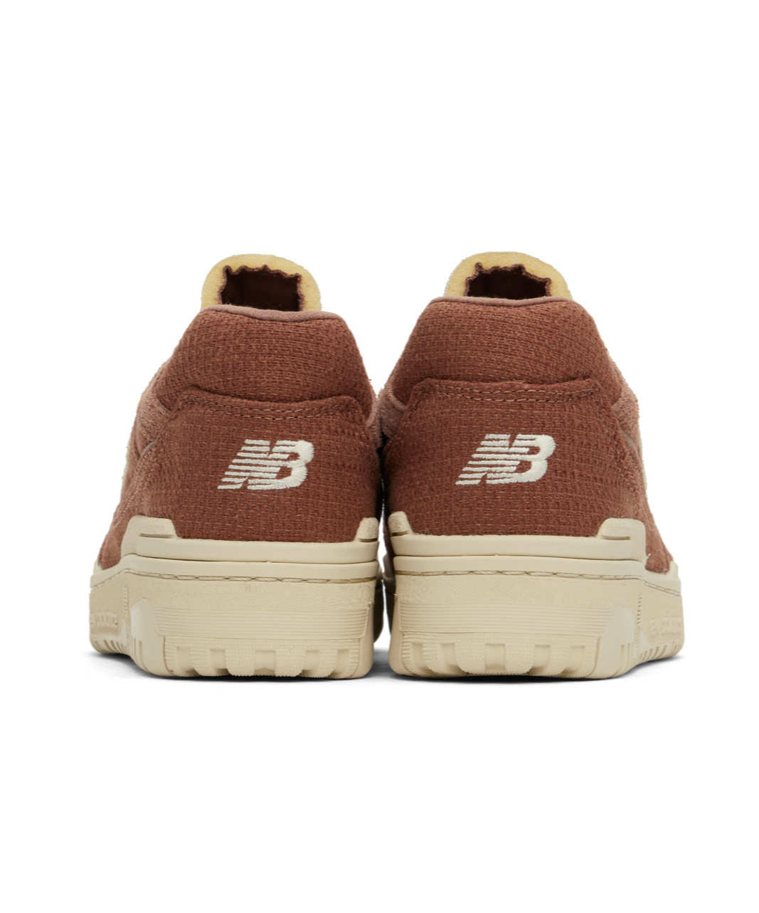 New Balance Round Head Low-cut Casual Shoes In Nude