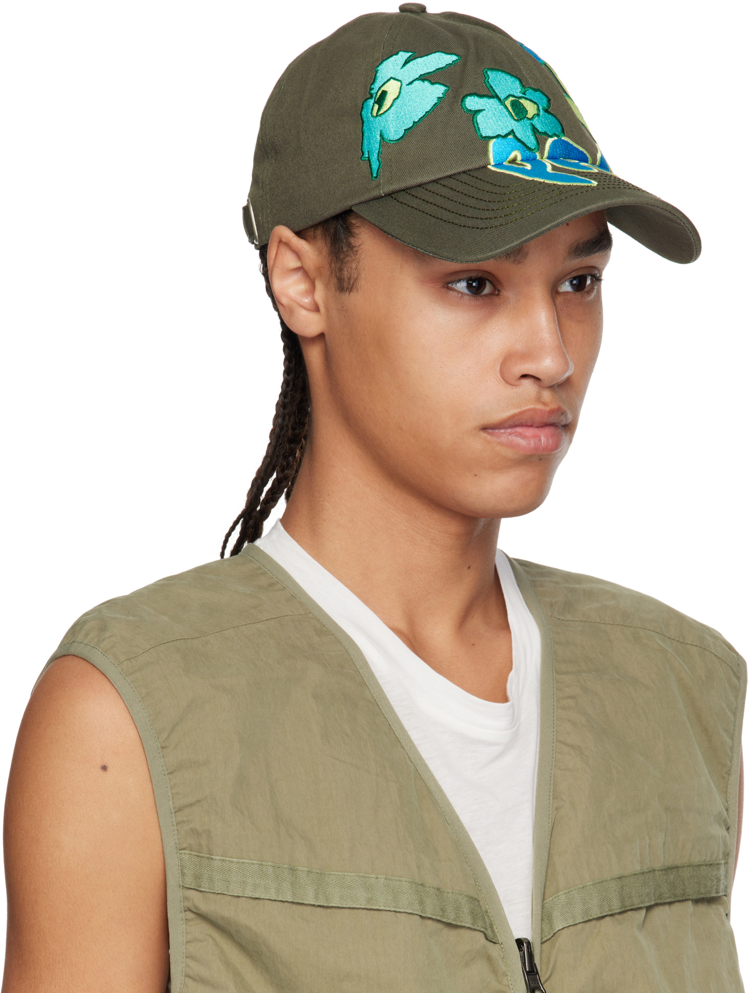 Perks And Mini Khaki Lunacy Gestures Baseball Cap In Nude