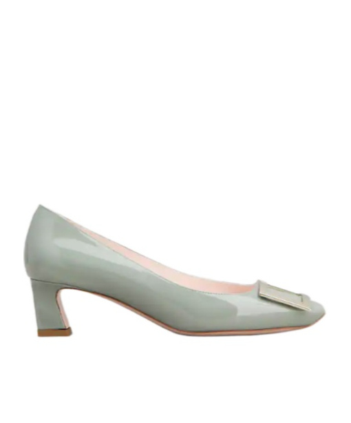 ROGER VIVIER TROMPETTE SQUARE-TOED HEELS