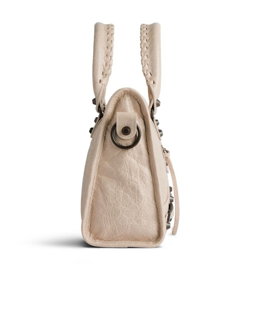 Shop Balenciaga Women's Le City Small Bag In Light Beige In Nude