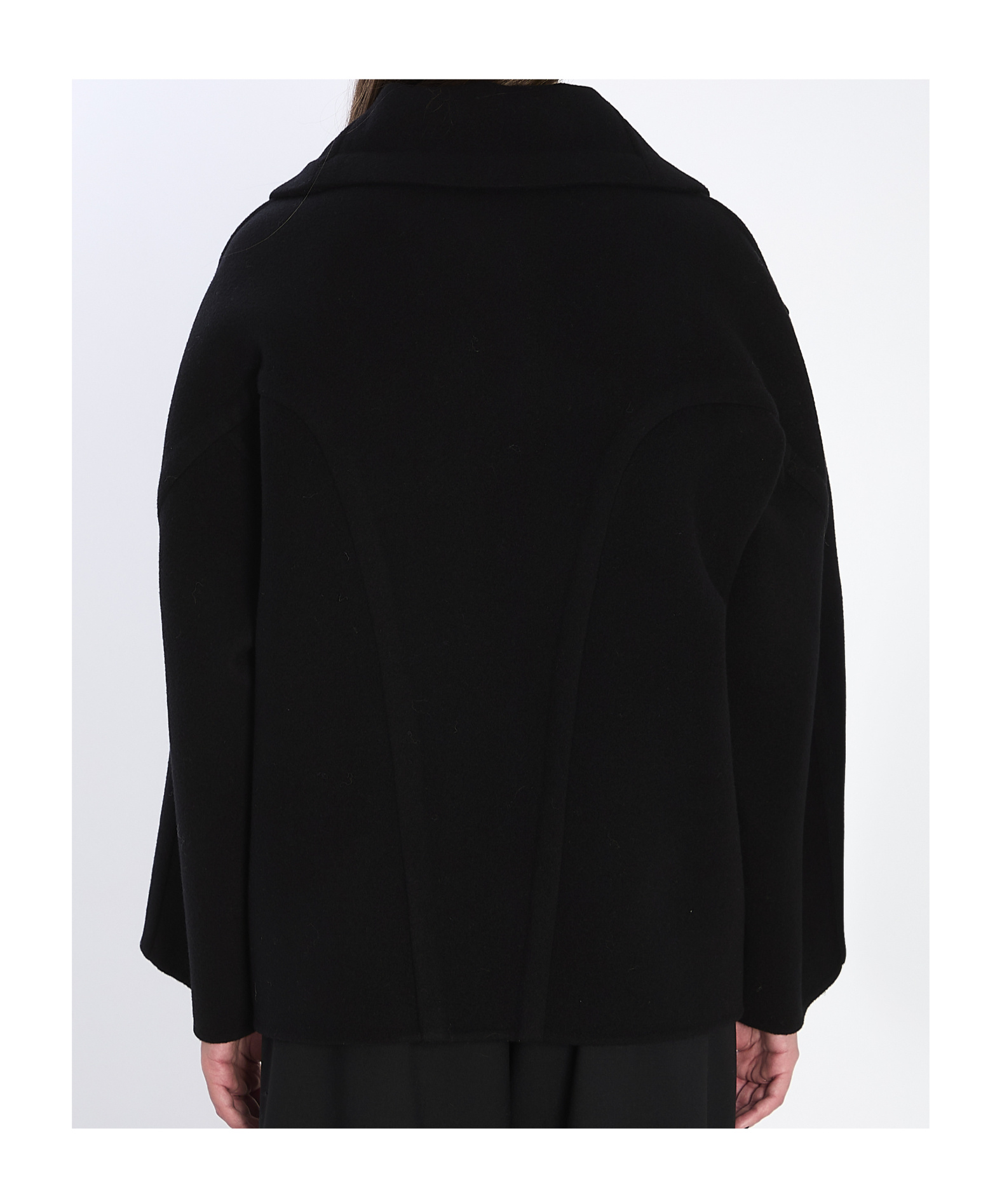 The Row Temur Coat In Virgin Wool In Black