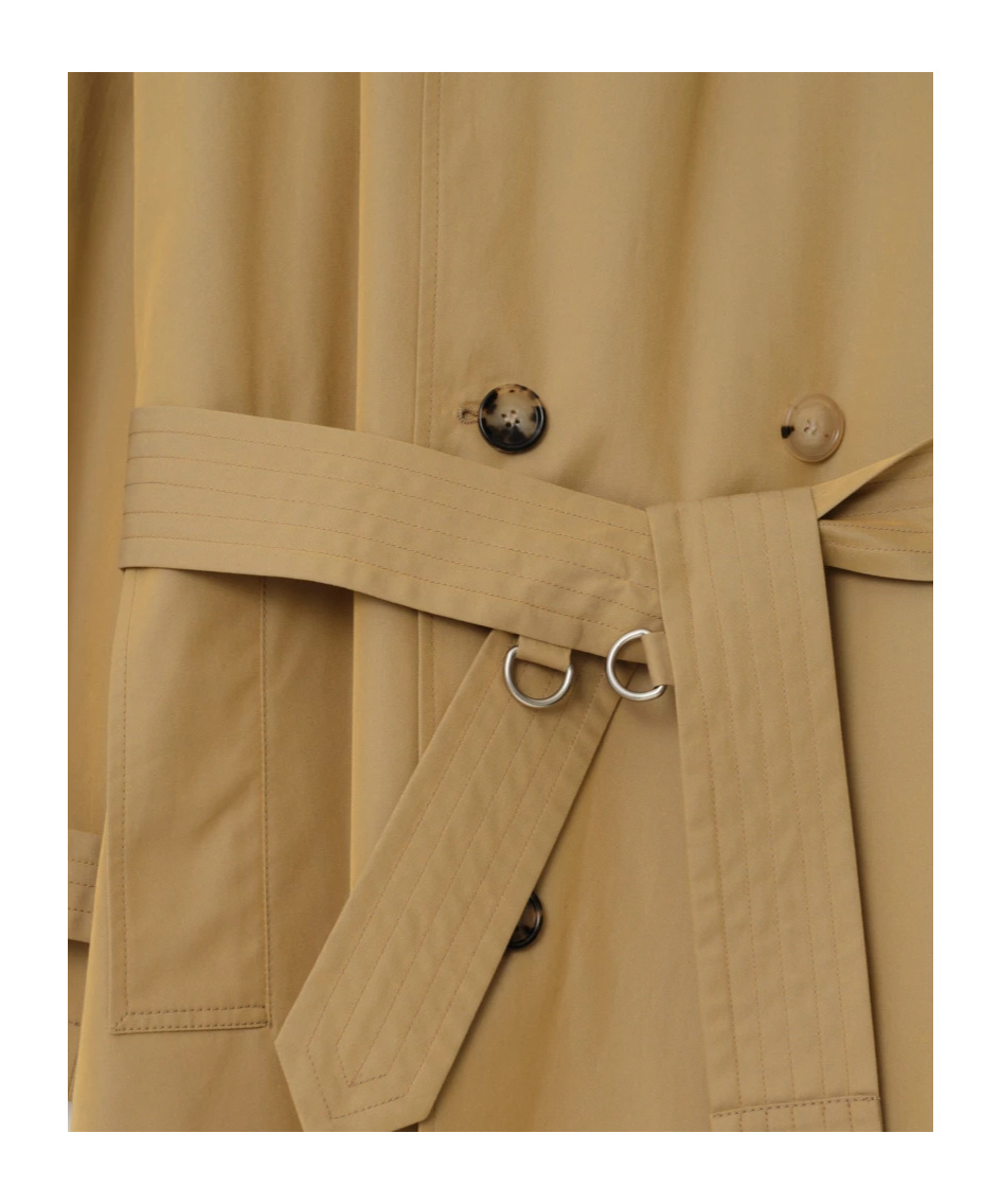 BURBERRY BURBERRY DOUBLE BREASTED BELTED TRENCH COAT
