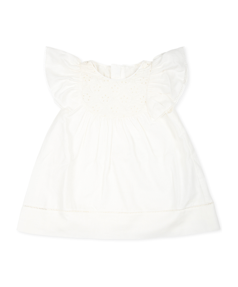 Chloé Ruffle-detail Pyjamas Set In White