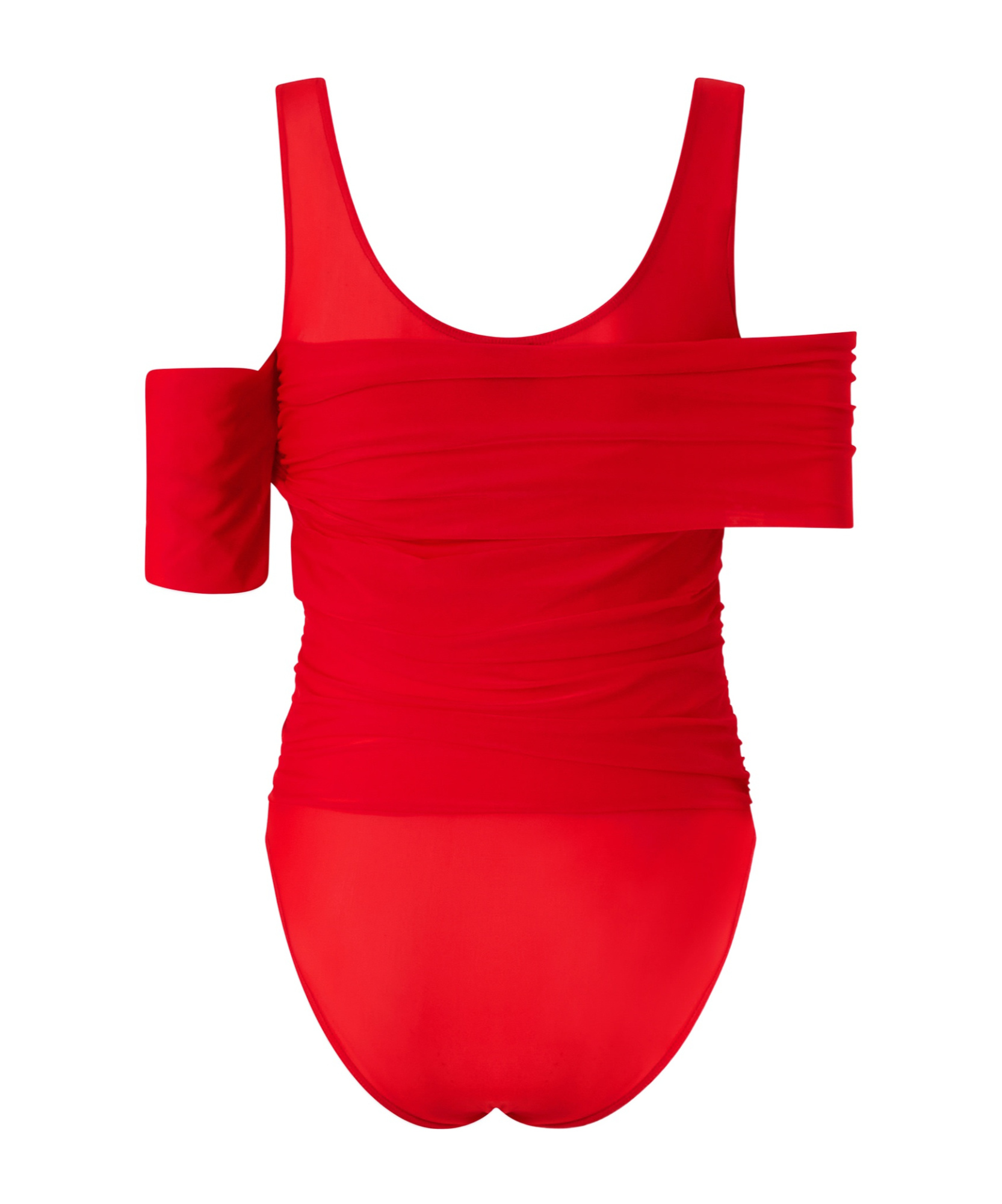 Pinko Gathered Body In Red