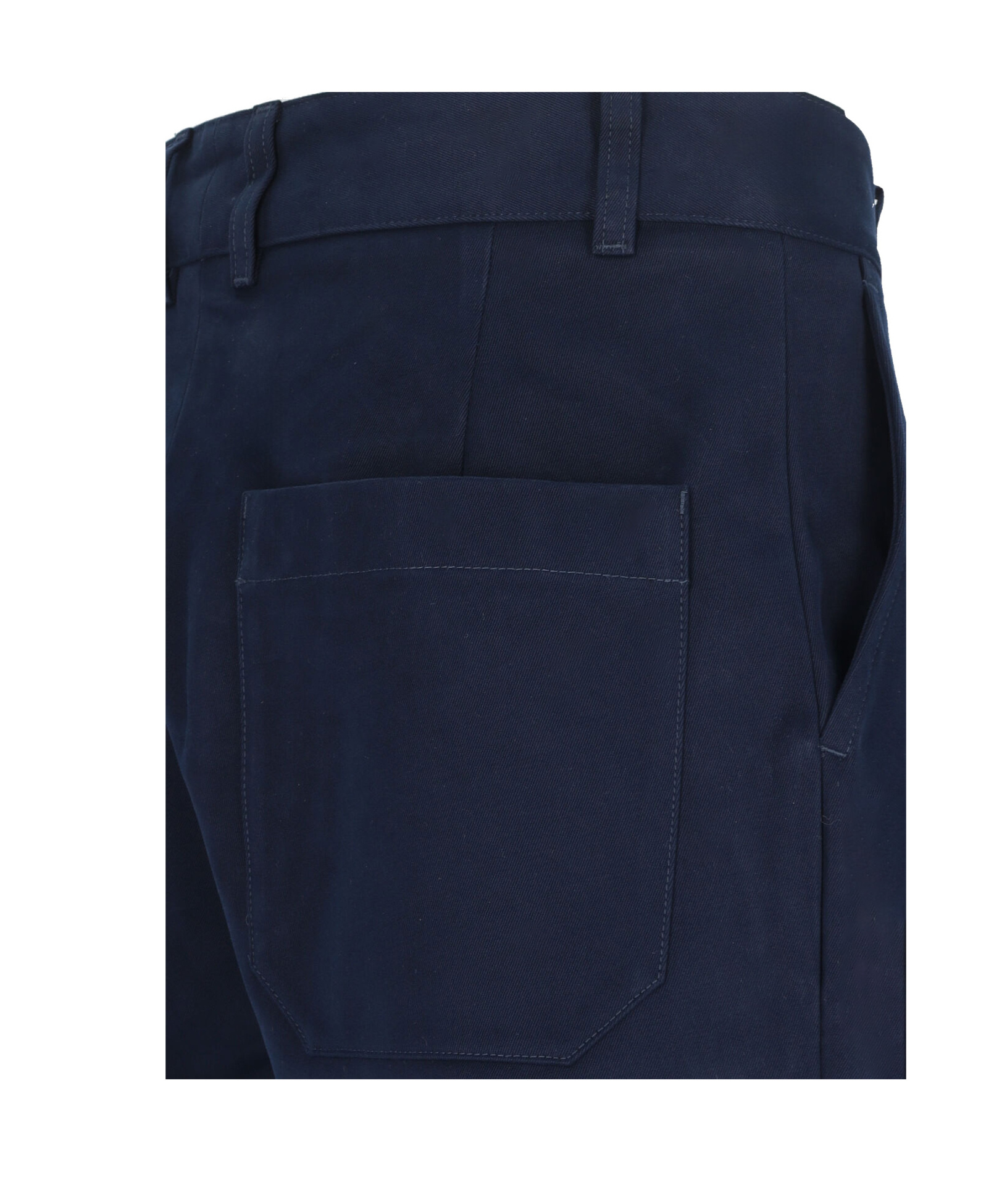 Studio Nicholson Straight Leg Trousers With Pockets And Loops In Black