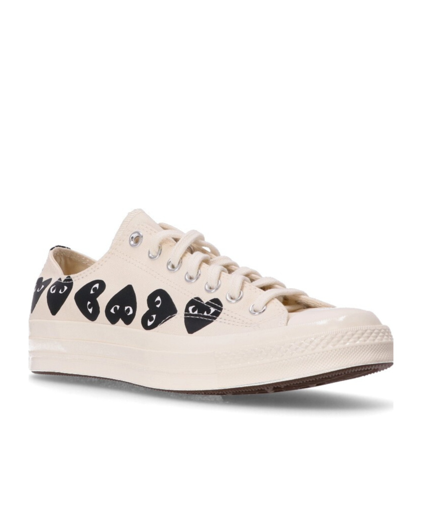 Comme Des Garçons Play Chuck 70 Multi Heart Sneakers In Pink