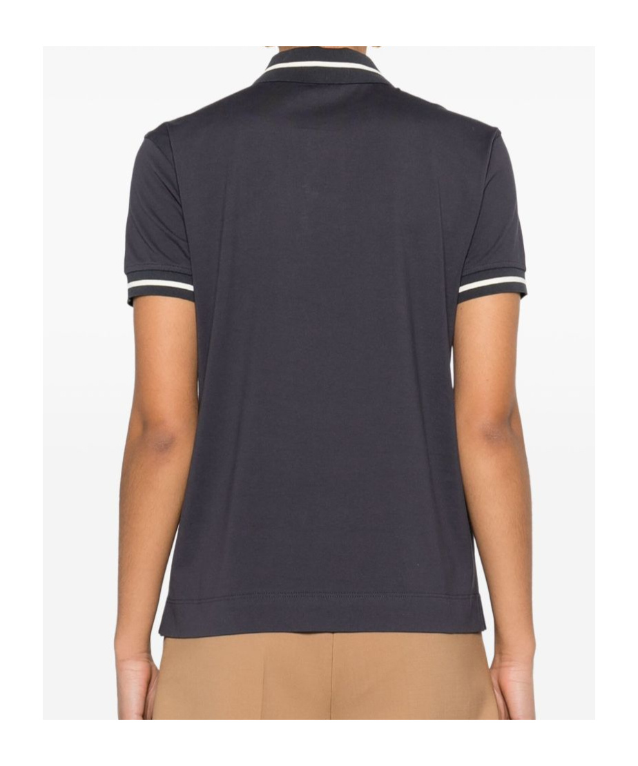 Brunello Cucinelli Polo Shirt With Lapel Short Sleeve In Black