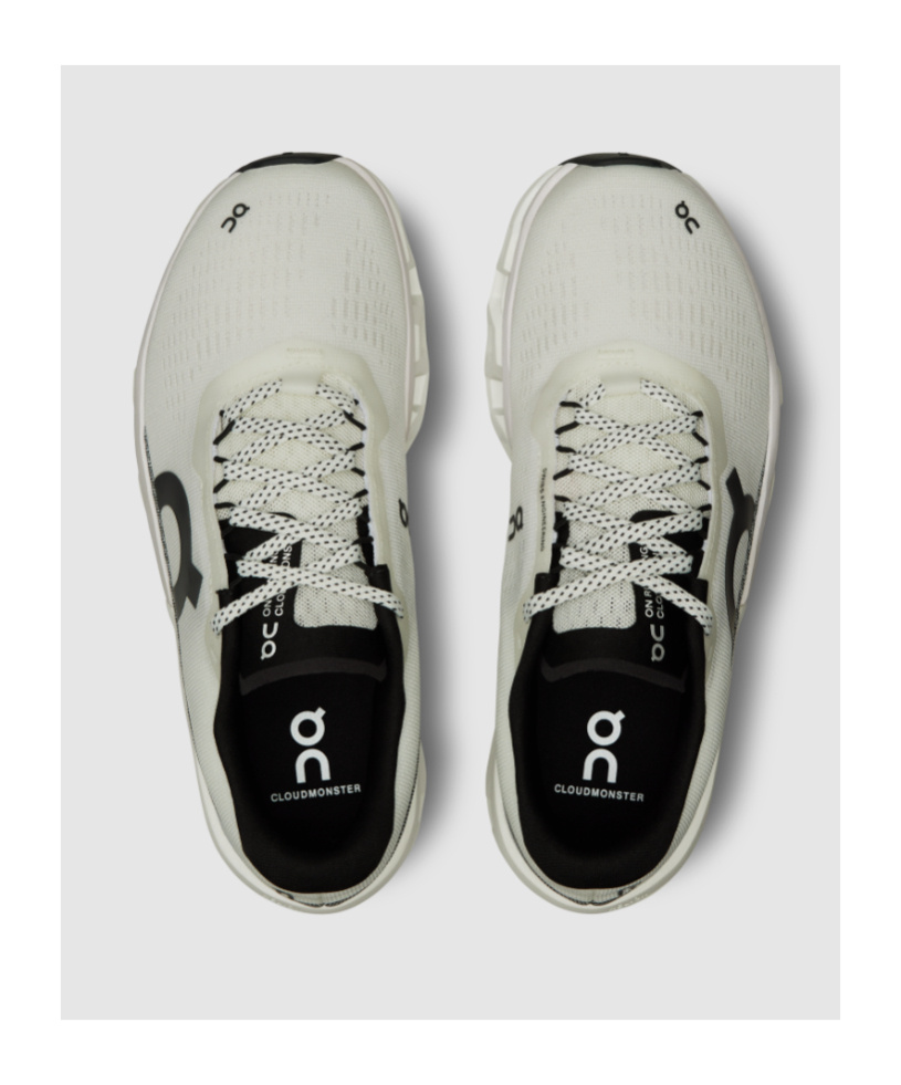 On Running Cloudmonster-2 Lace-up Professional Sneakers In White