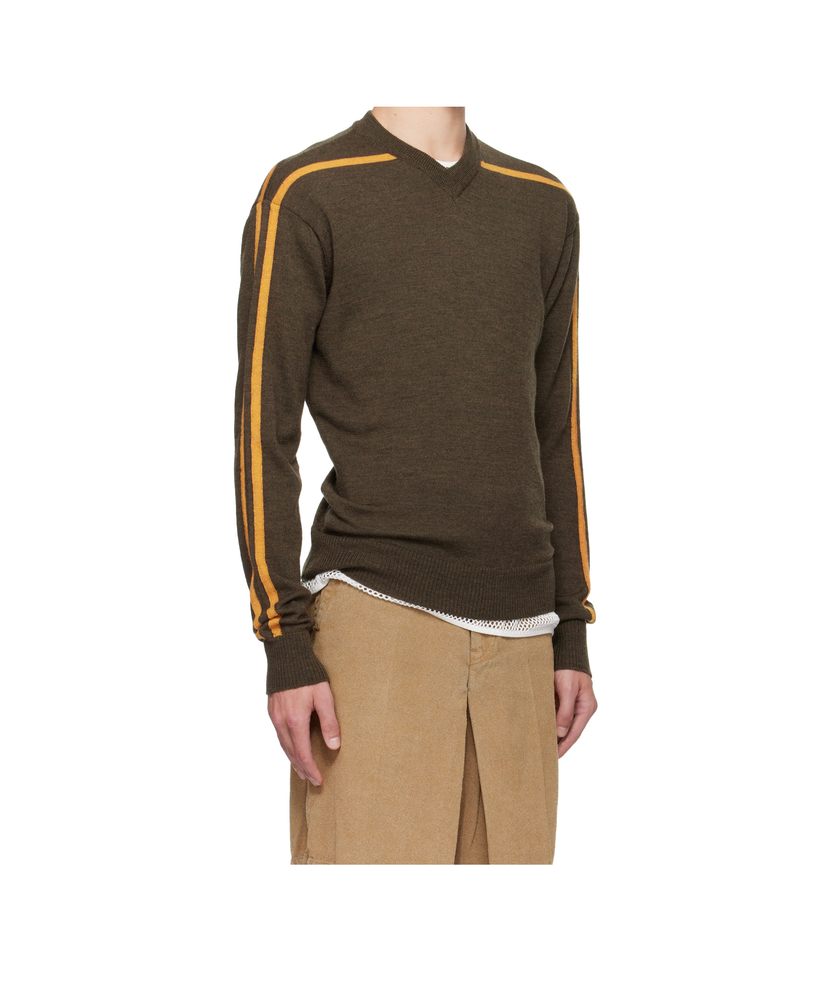 Gimaguas Brown Sport Sweater In Brown
