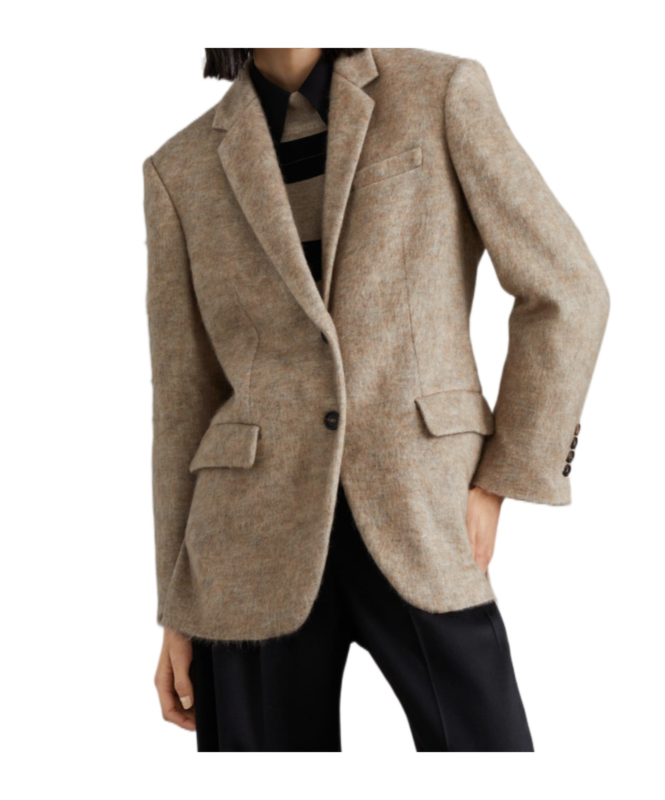 Brunello Cucinelli Monili-embellished Blazer In Multicolor
